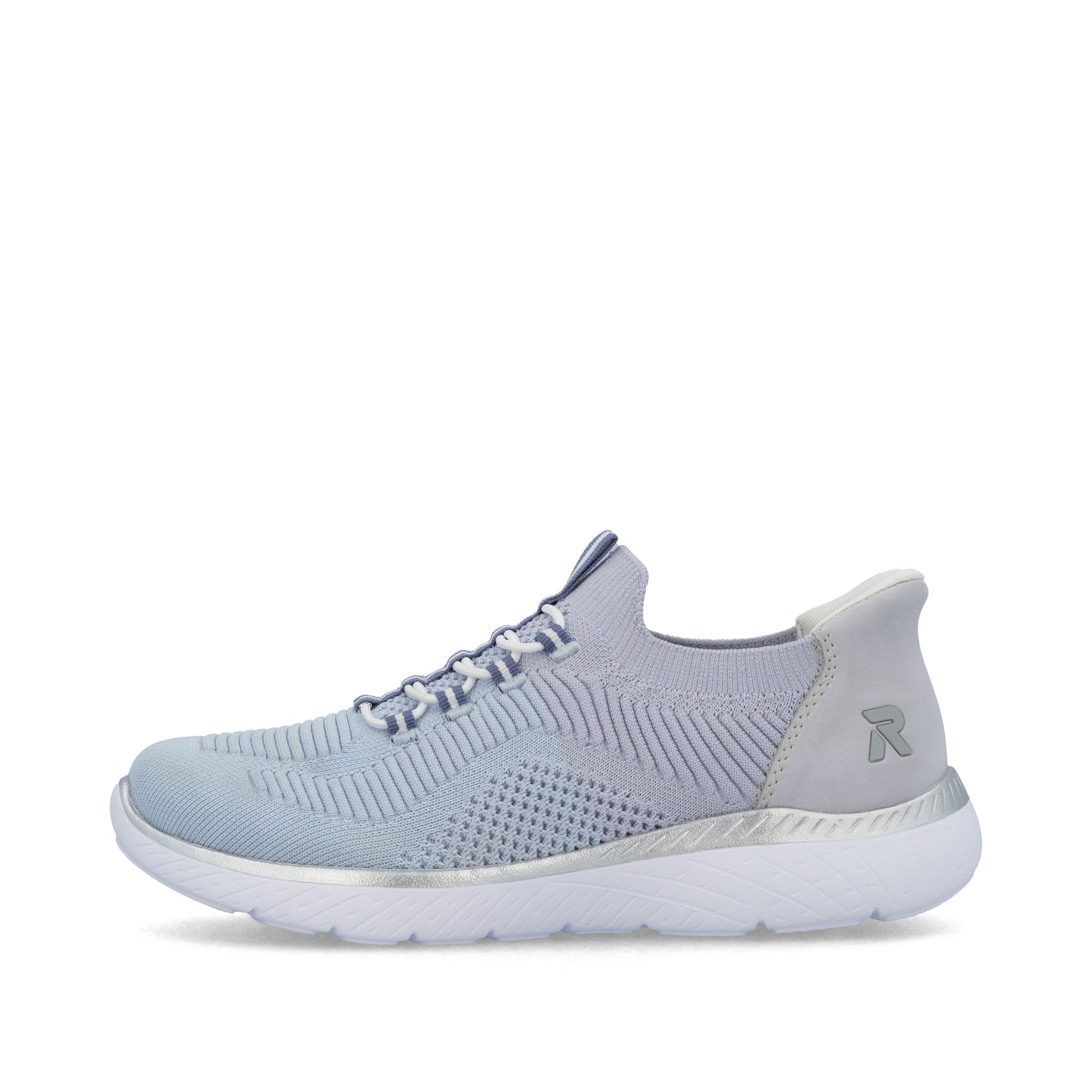 Blue Elasticated Shoes for Women | Rieker M5066-30