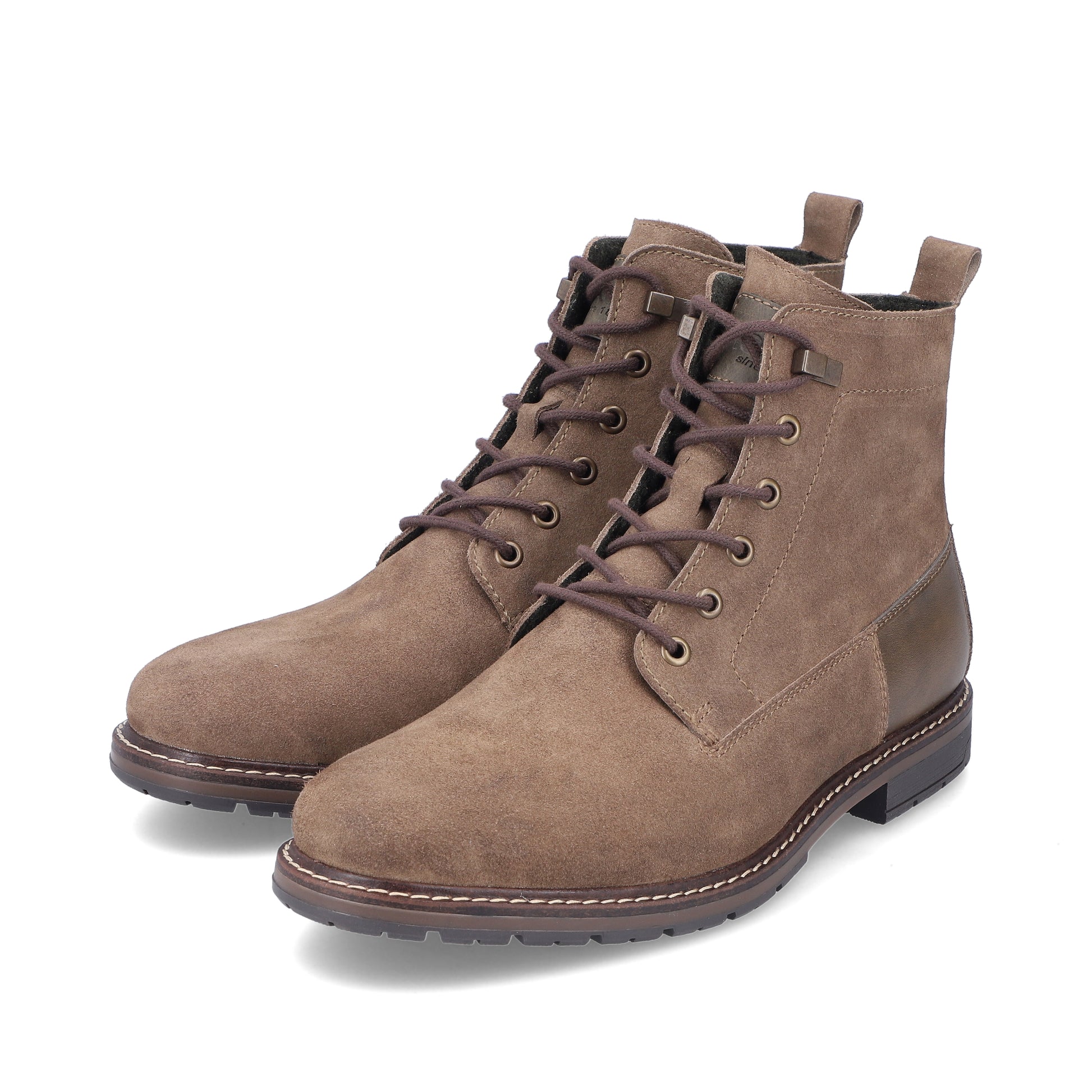 Brown Zip Boots for Men | Rieker 13730-64