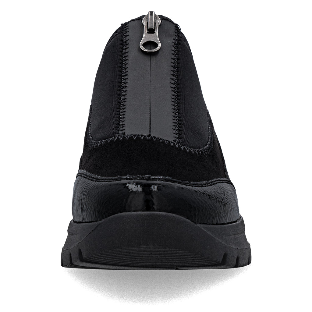 Black Zip Shoes for Women | Remonte D2V01-04