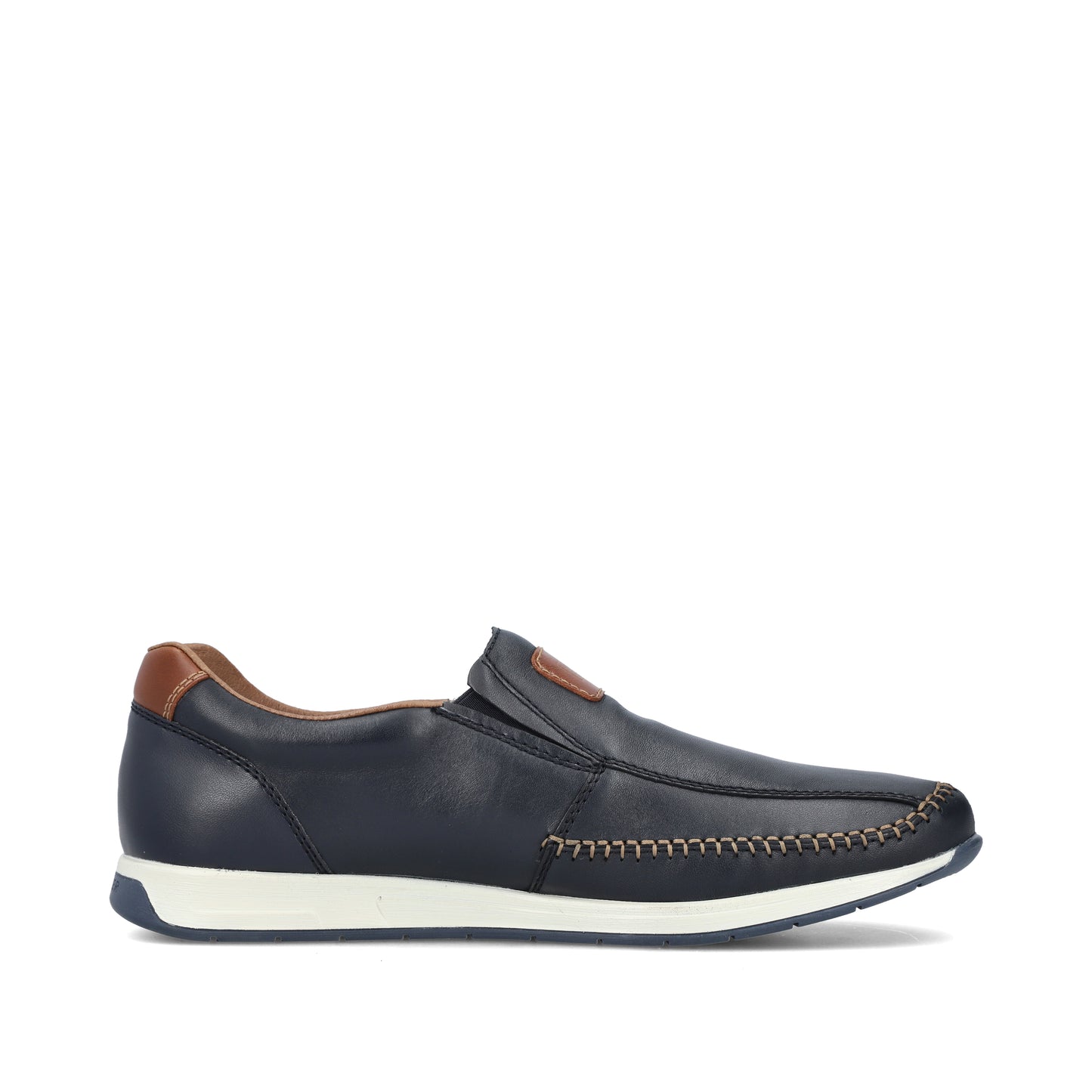 Rieker Men's Casual Slip-on Shoe - Blue | 11962-14