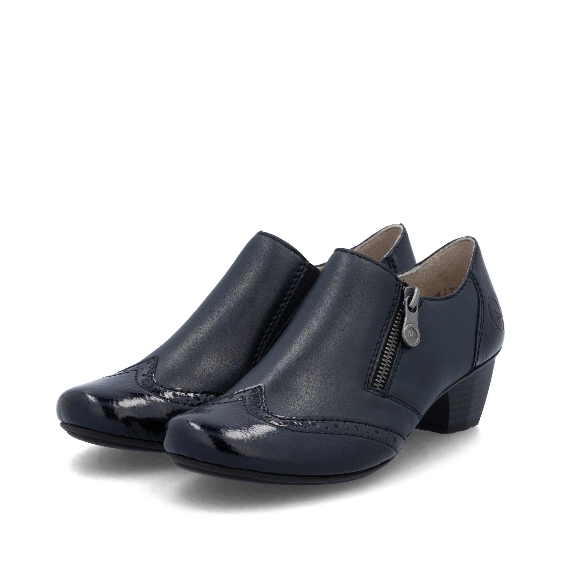 Blue Zip Shoes for Women | Rieker 41757-15