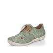 Rieker Women's Casual Lace-up Shoe - Green | 52528-52
