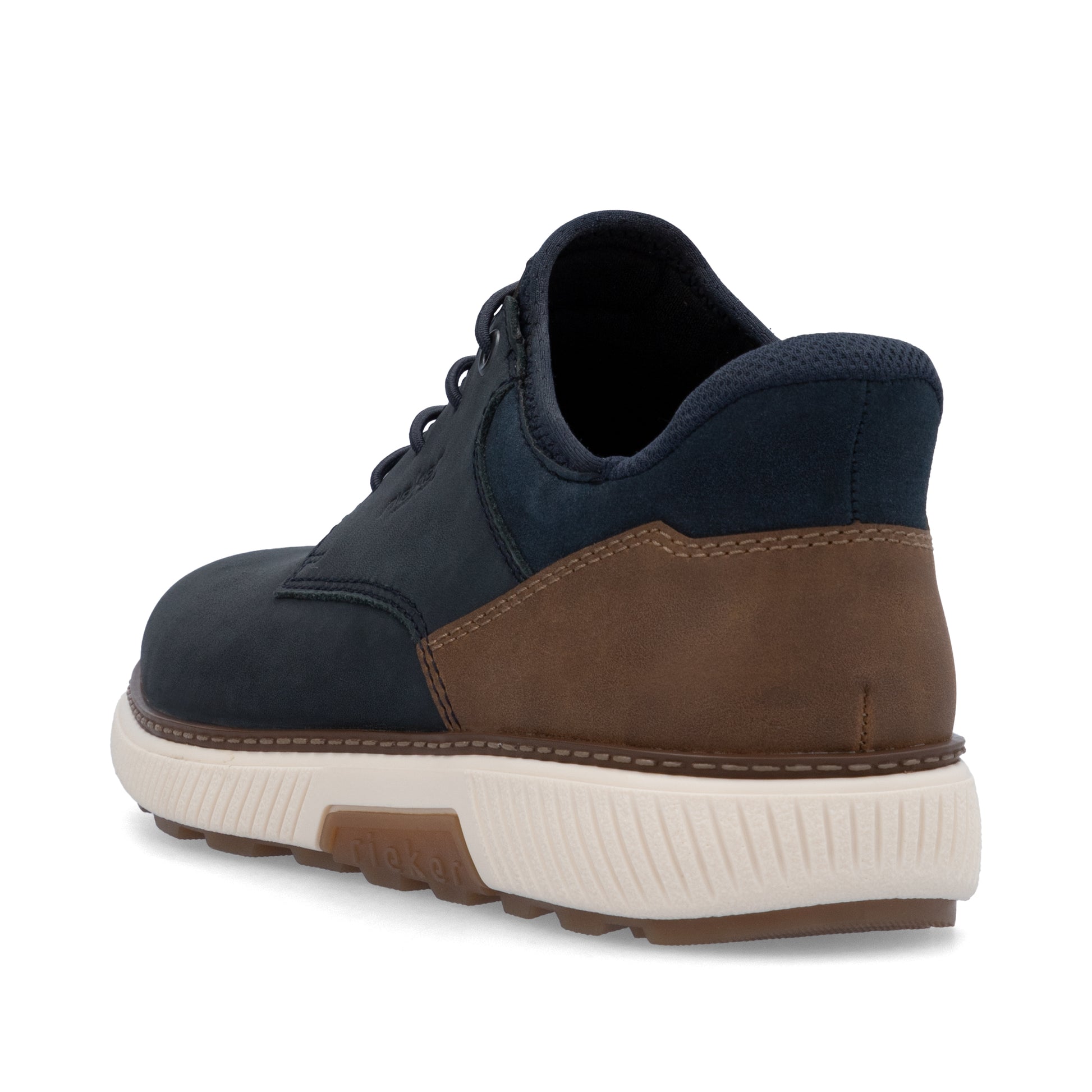 Blue Elasticated Shoes for Men | Rieker B3357-14