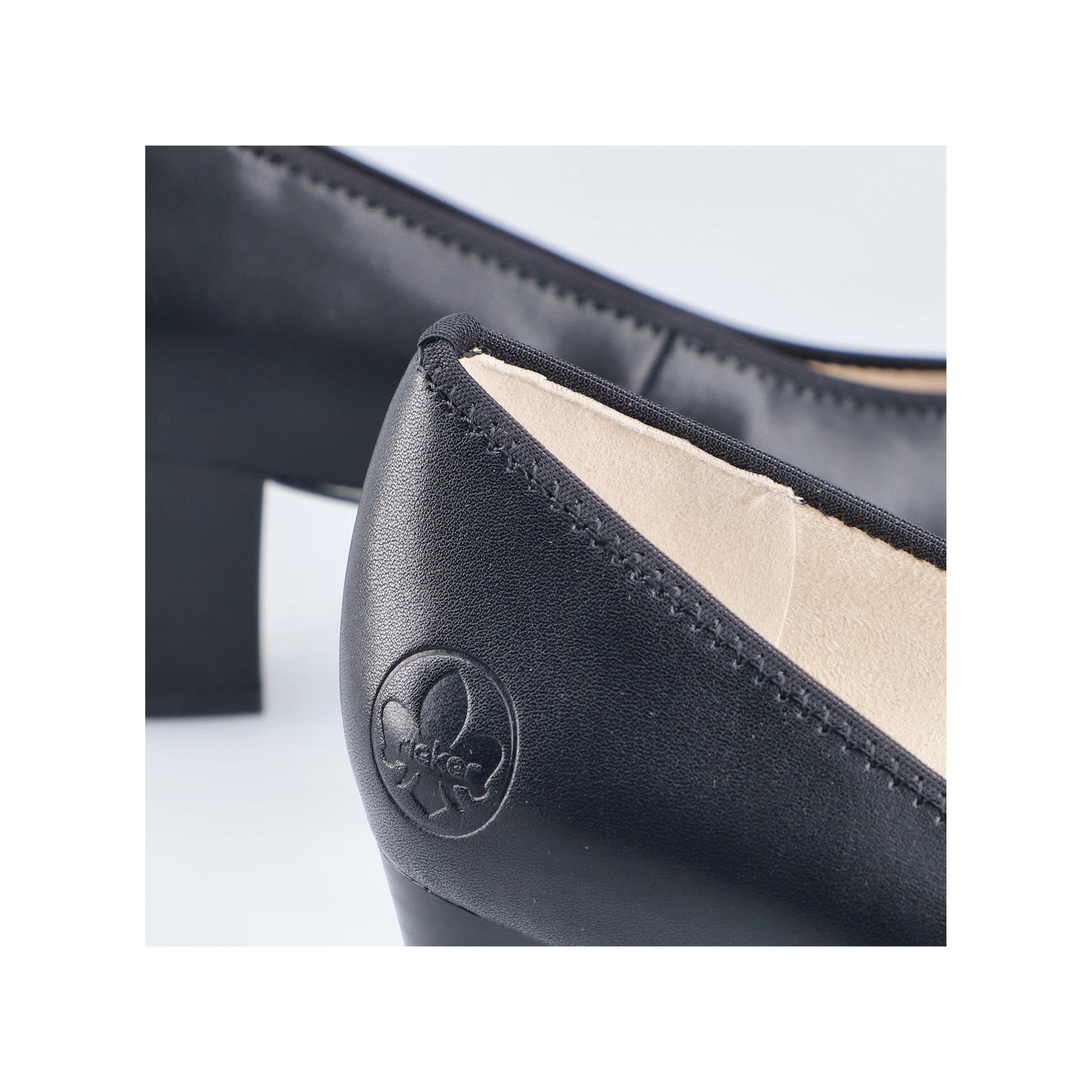 Black Slip-On Shoes for Women | Rieker 44650-04
