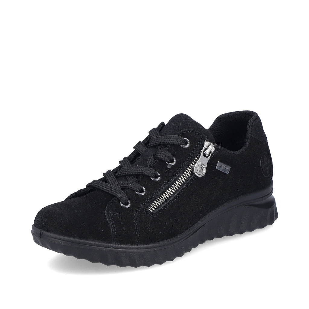 Black Zip Shoes for Women | Rieker 59000-00