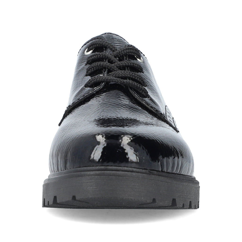 Black Elasticated Shoes for Women | Rieker 45502-00