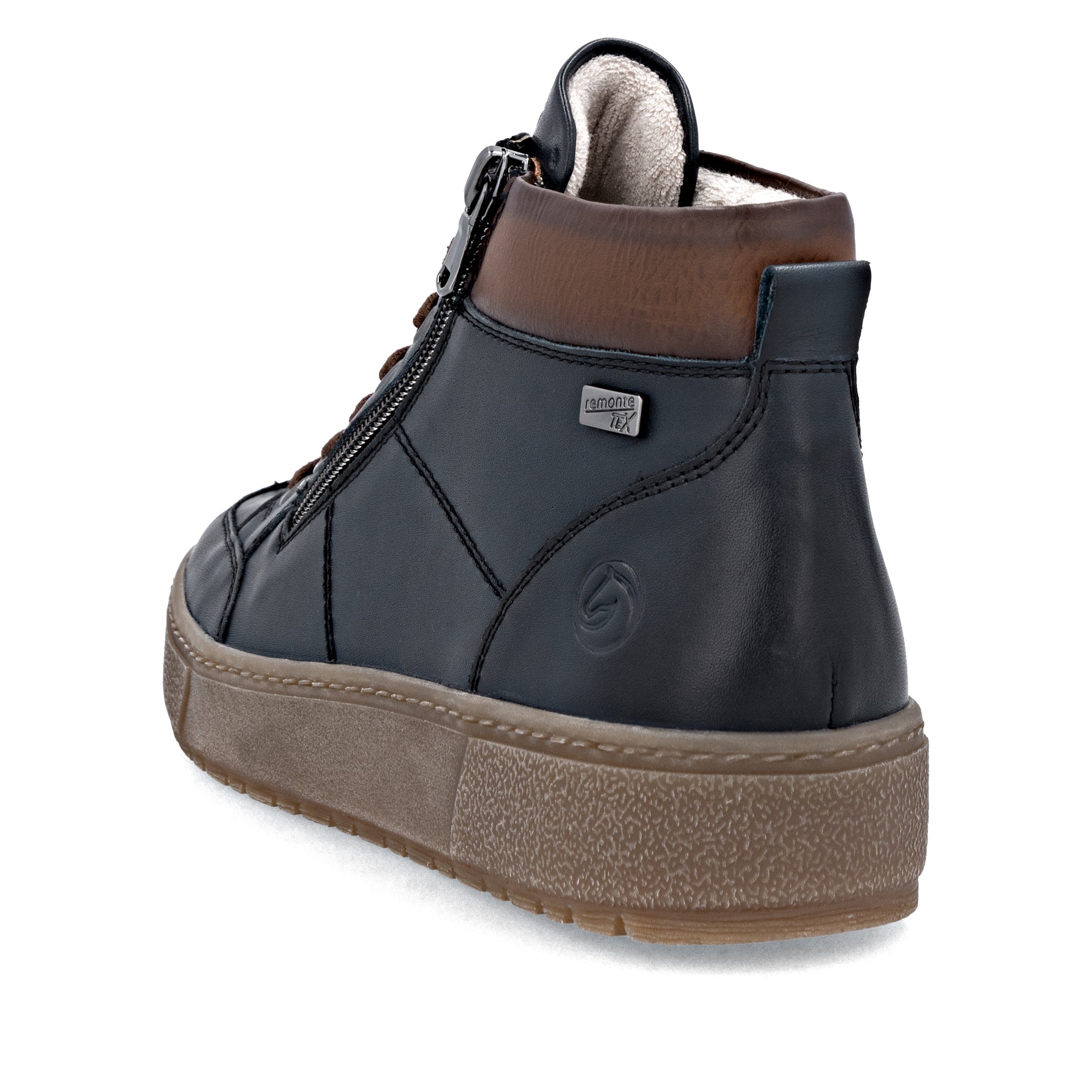 Blue Zip Boots for Women | Remonte D2T70-14