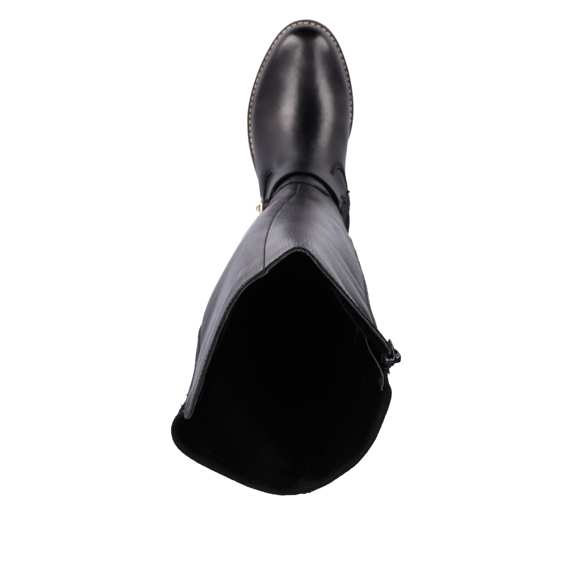 Black Zip Boots for Women | Remonte D1A73-01