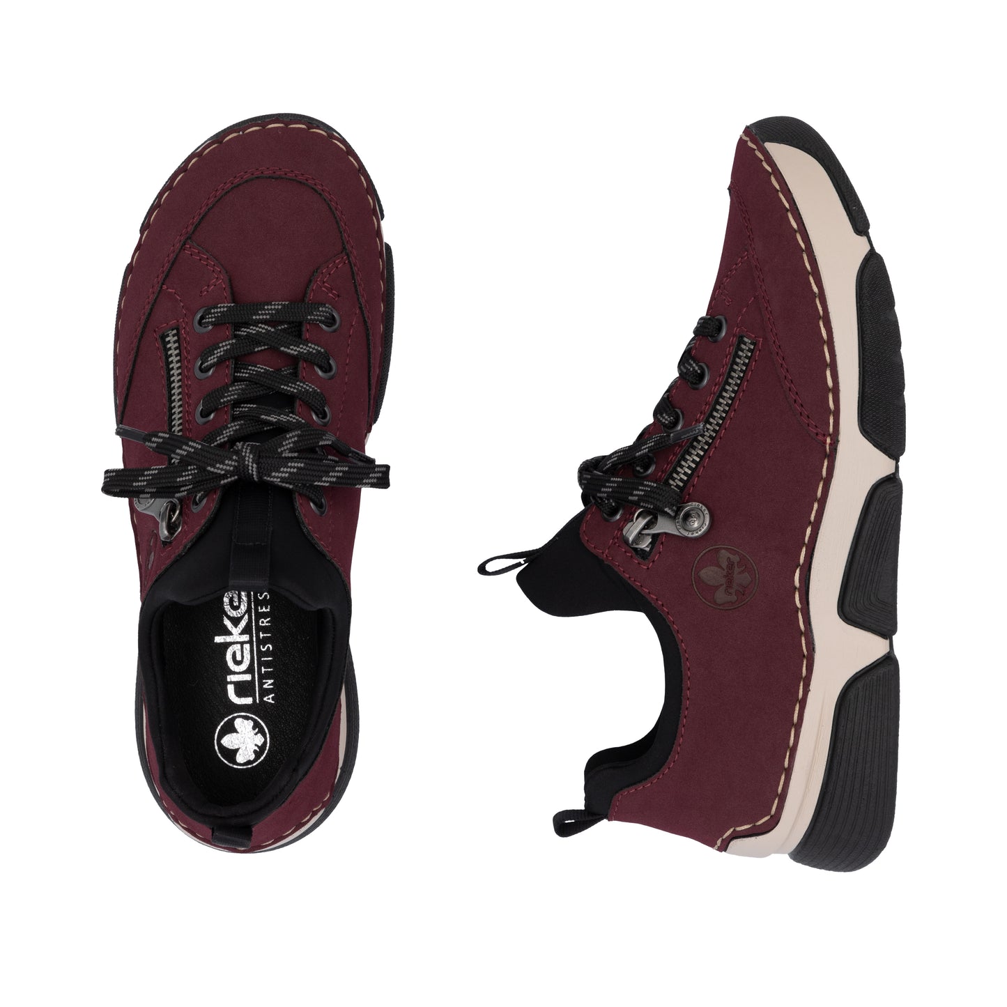 Rieker Woman's Shoes - Red | 45973-36