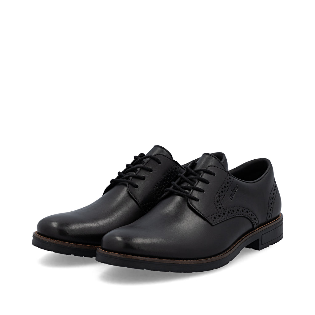 Black Elasticated Shoes for Men | Rieker 14642-00