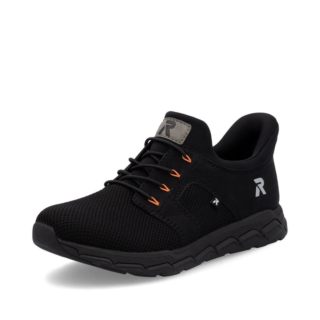 Black Elasticated Shoes for Women | Rieker M9050-00
