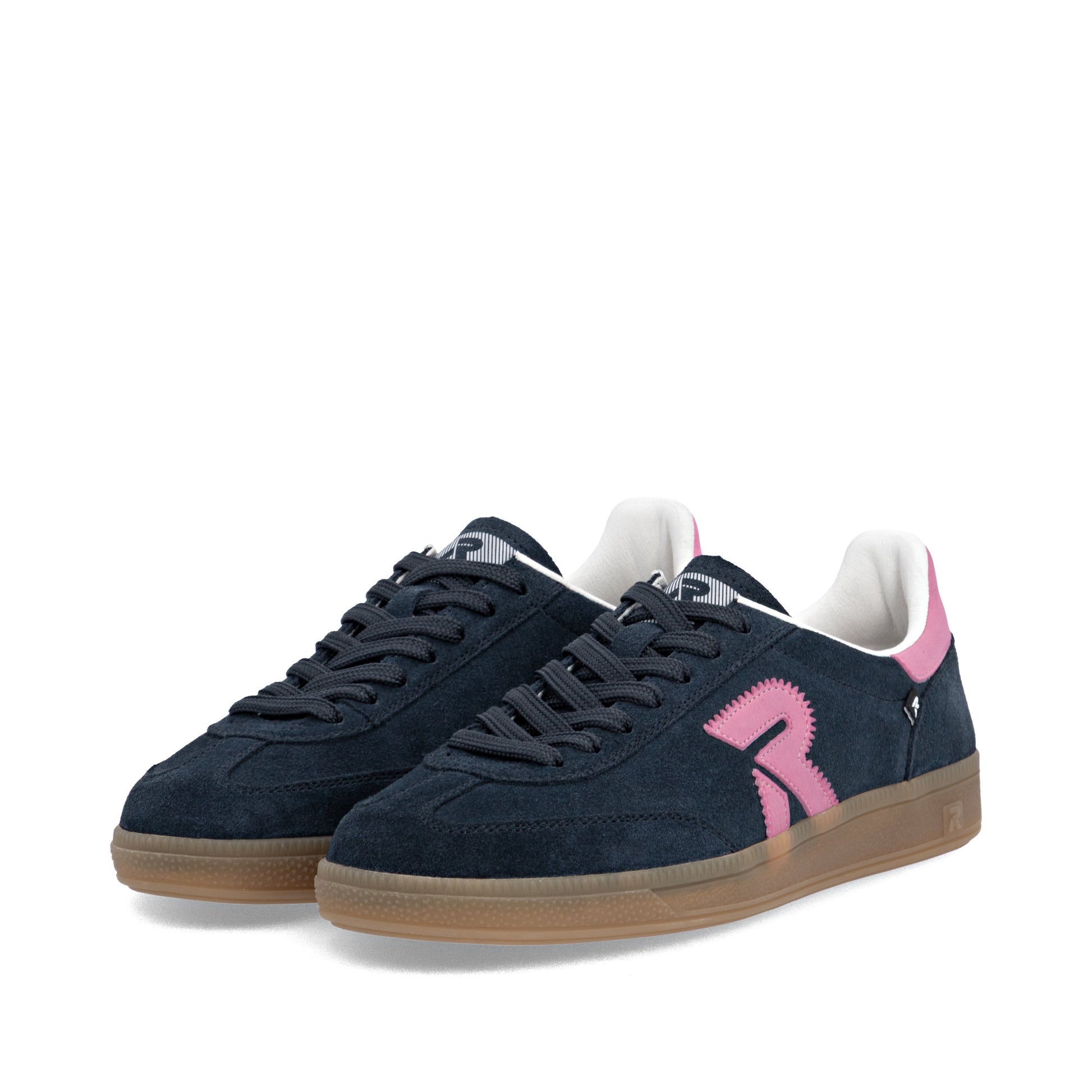 Blue Elasticated Shoes for Women | Rieker W2200-15