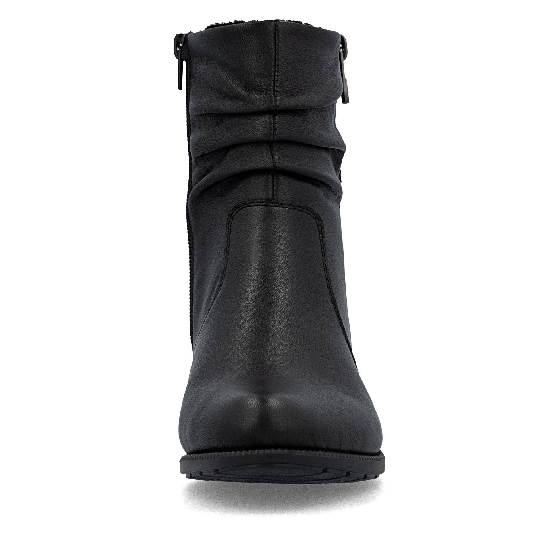 Black Zip Boots for Women | Rieker 78656-00