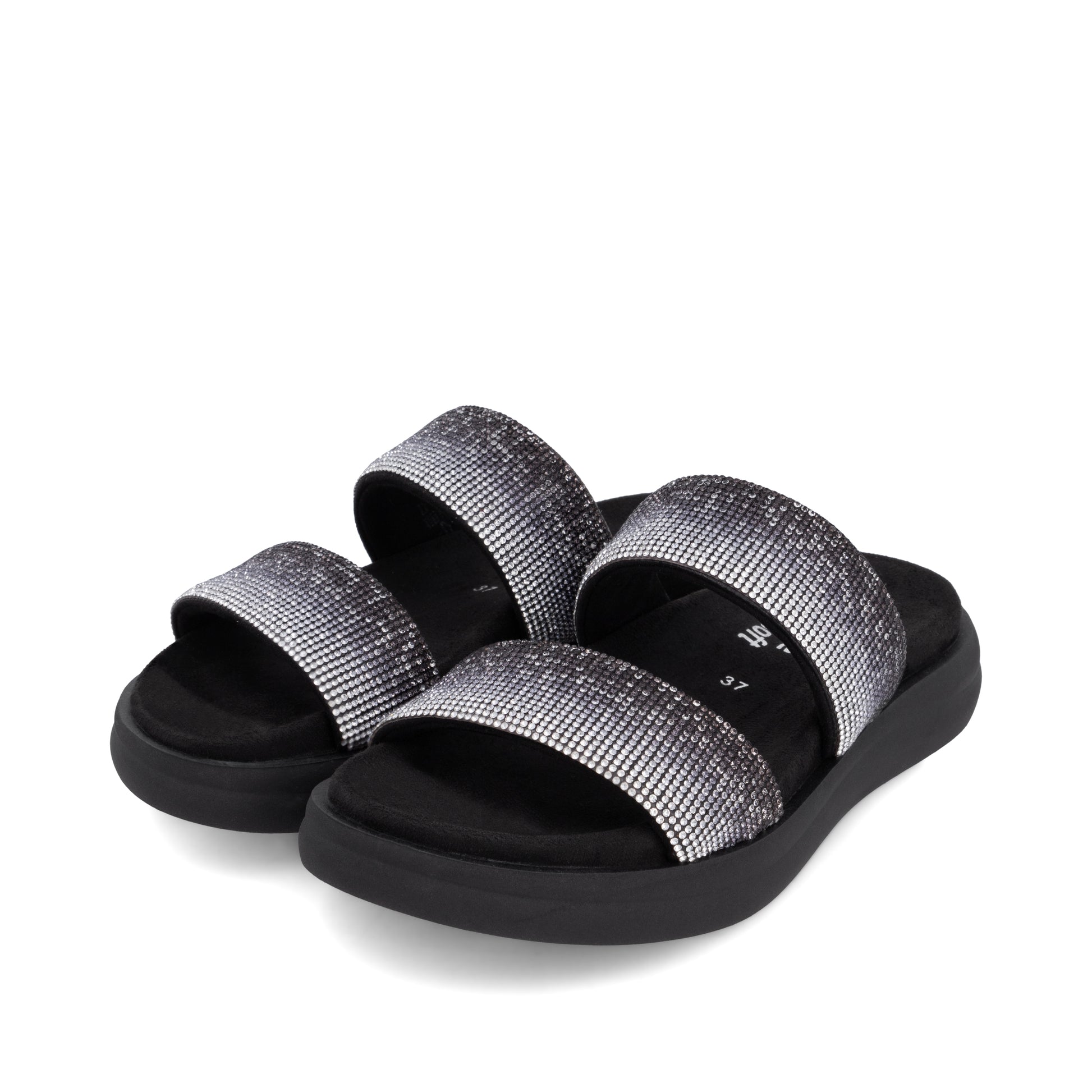Black Slip-On Sandals for Women | Remonte D2N50-03