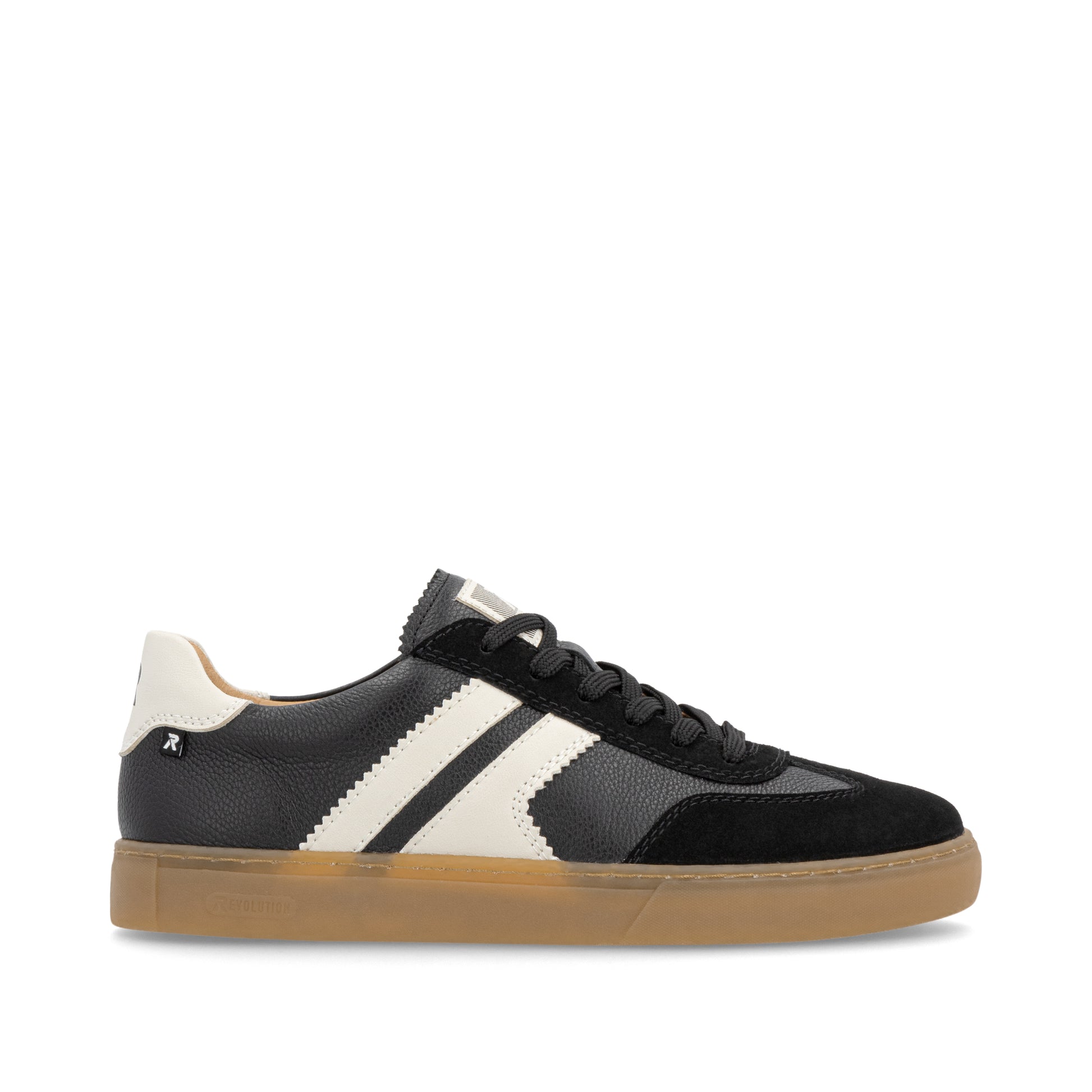 Black Elasticated Shoes for Men | Rieker Sport U0707-00