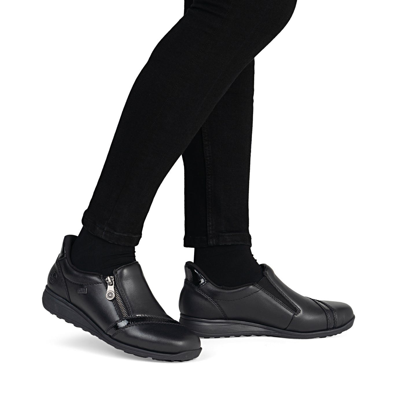 Rieker Woman's Shoes - Black | 47264-00