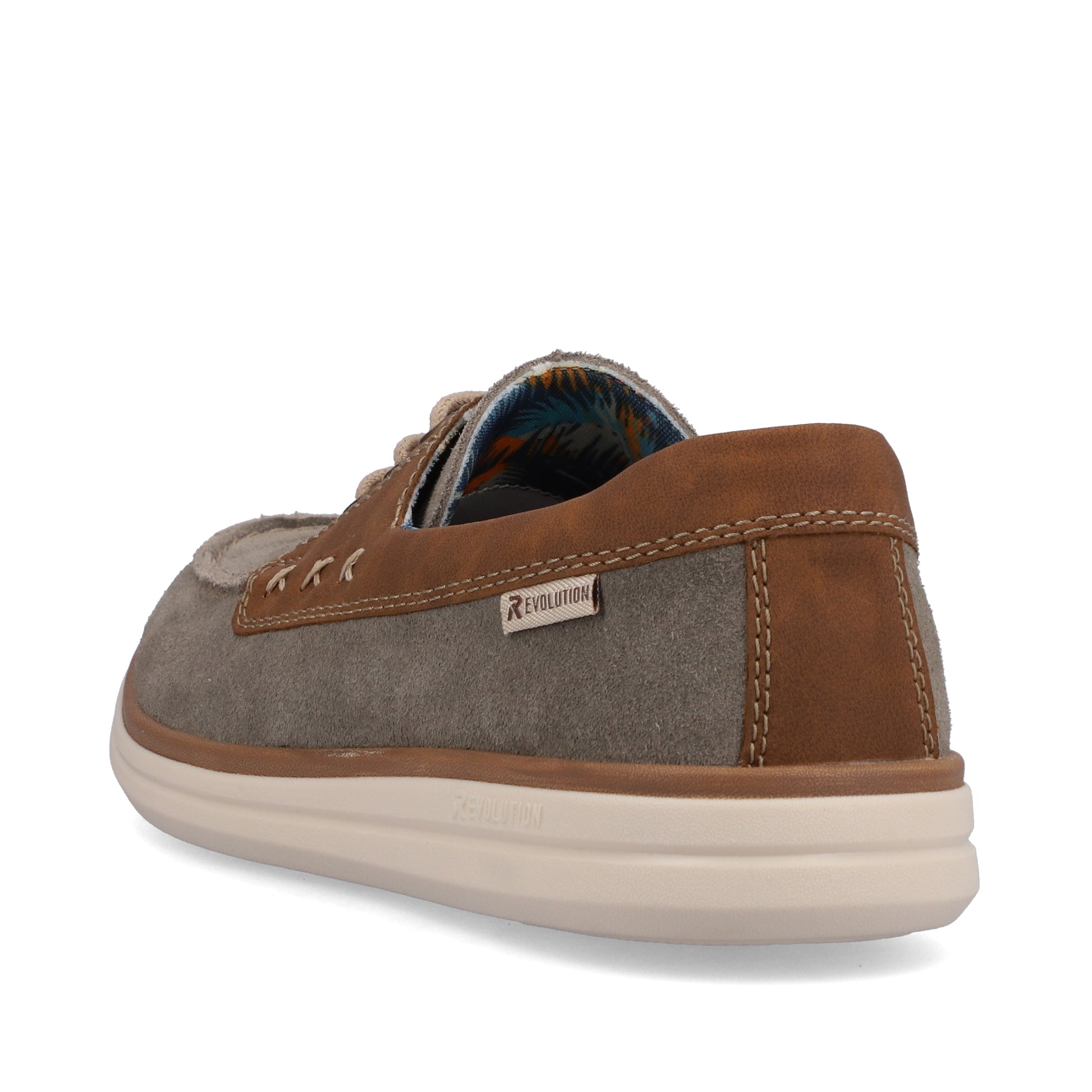 Grey Lace-Up Shoes for Men | Rieker Sport U0601-42