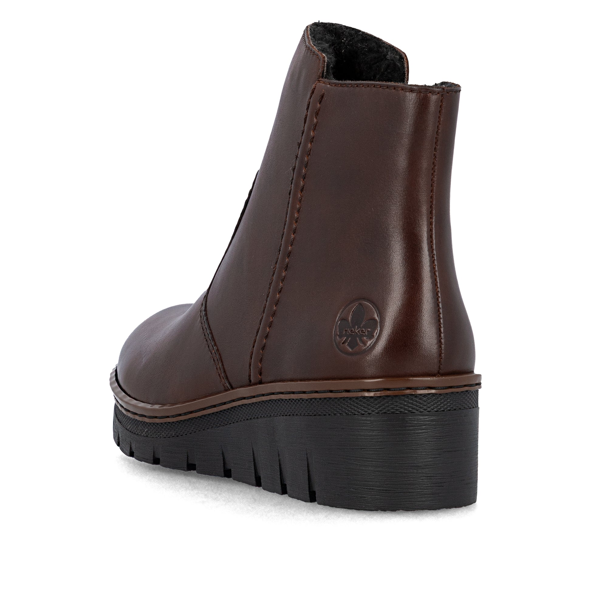 Brown Zip Boots for Women | Rieker X9165-27
