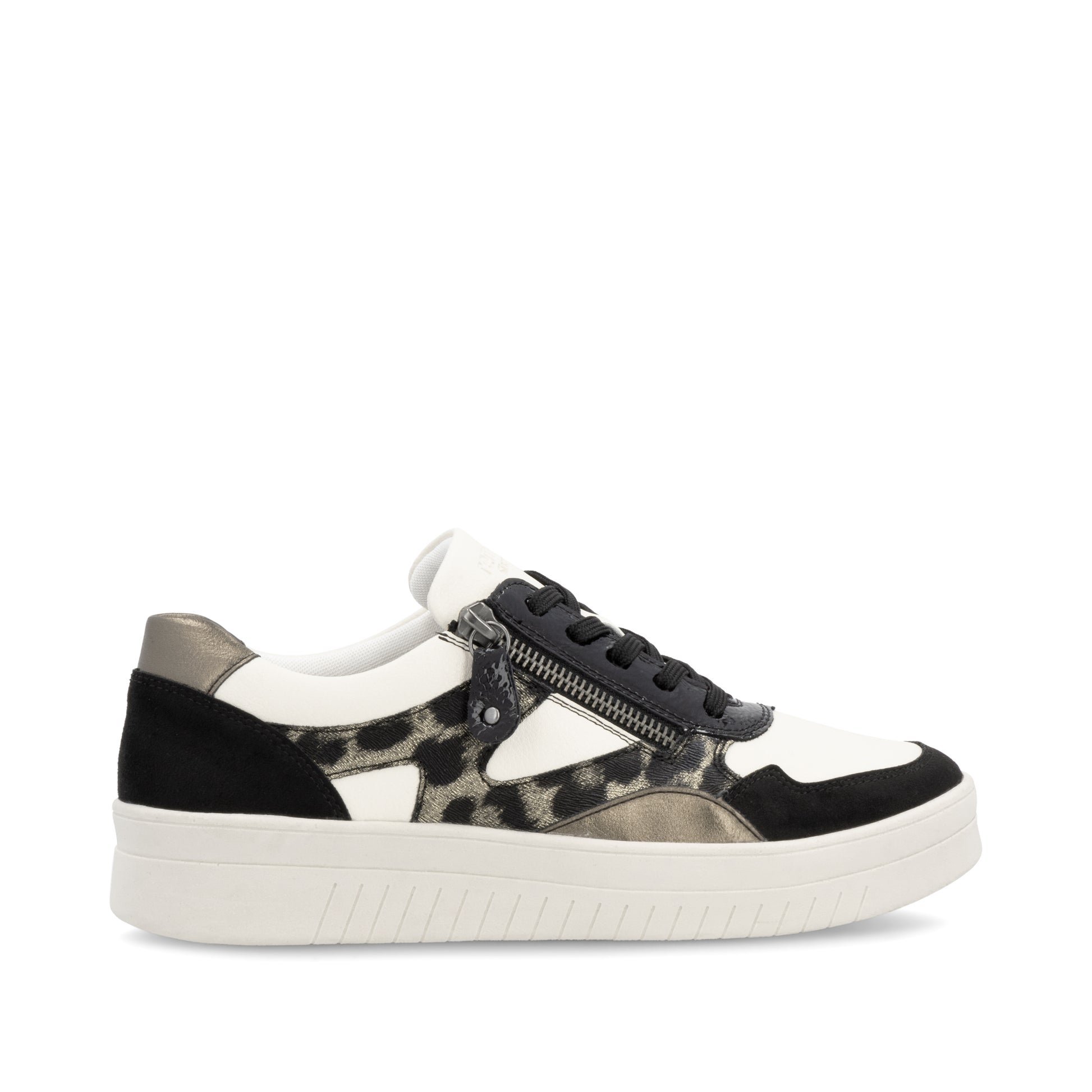 Beige Zip Shoes for Women | Remonte D0J04-60