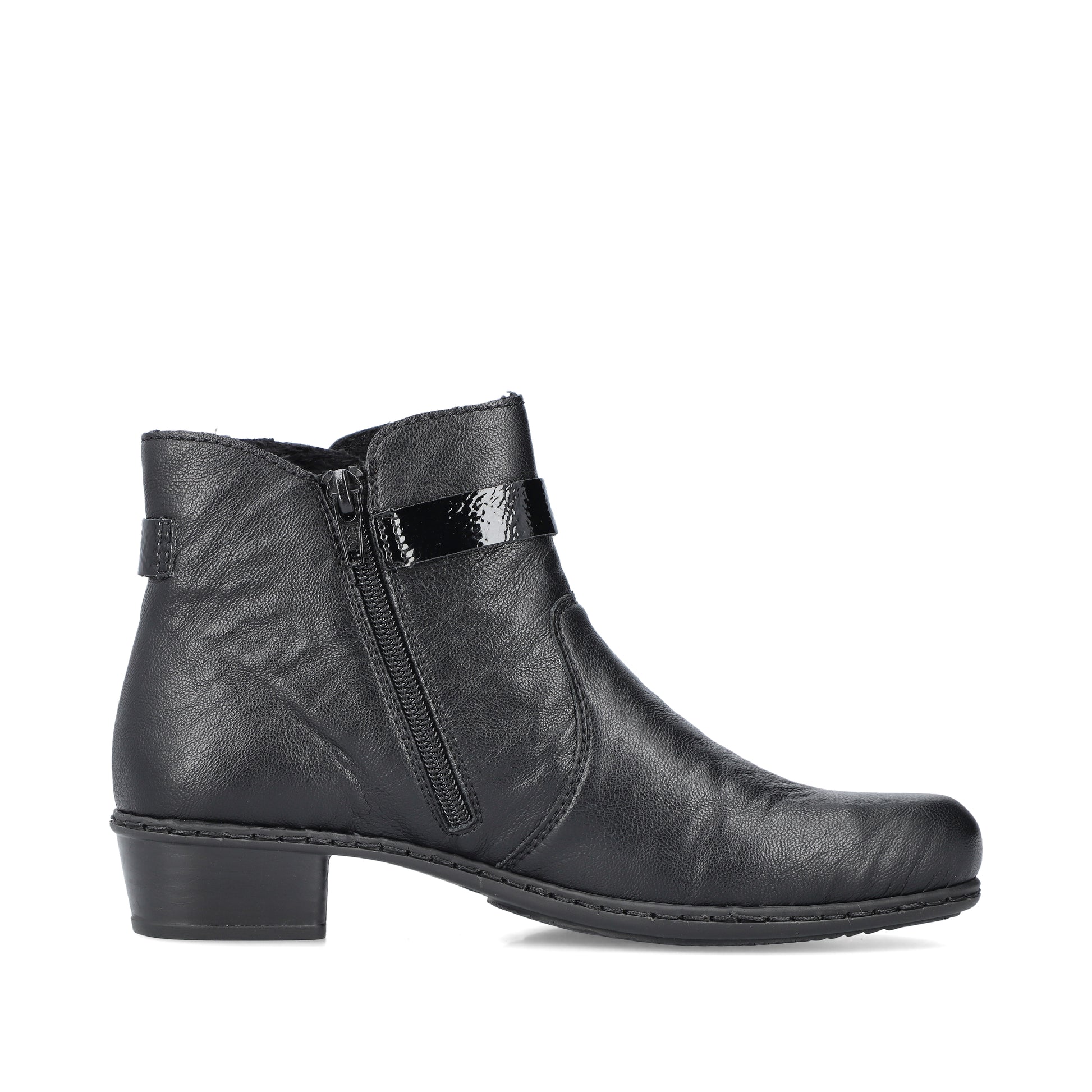 Black Zip Boots for Women | Rieker Y0783-00