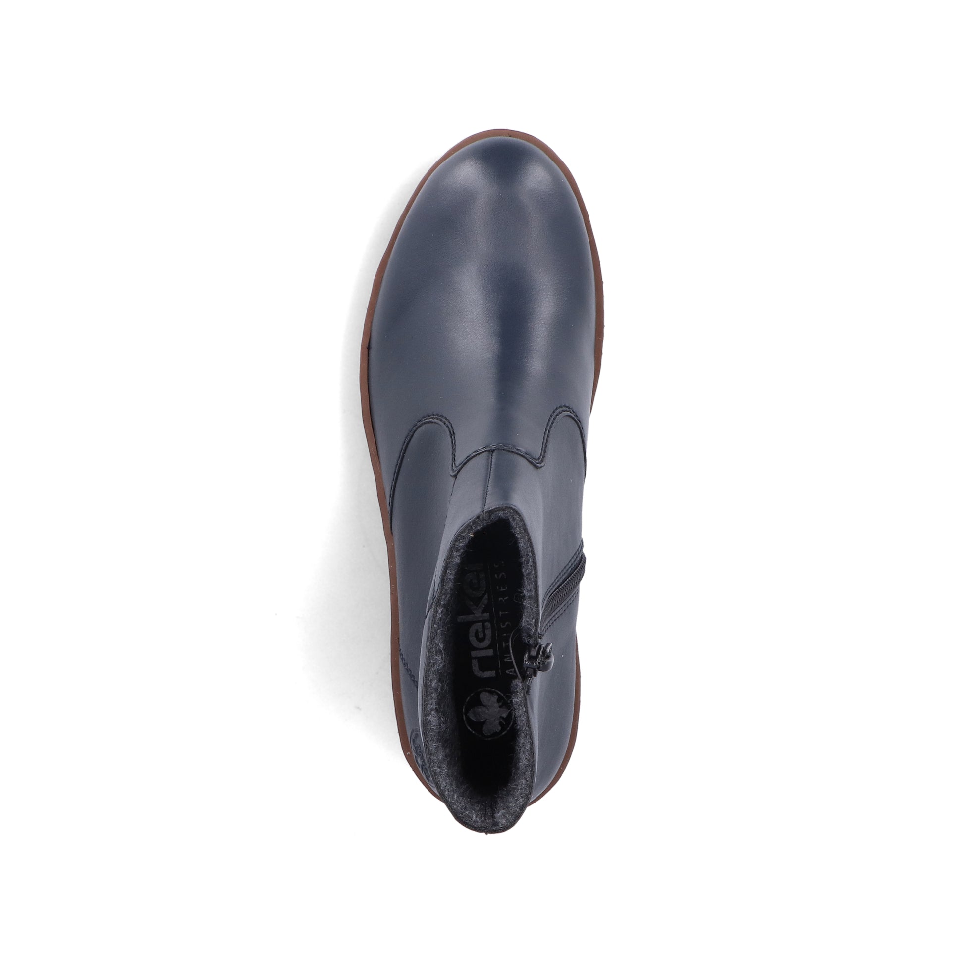 Blue Zip Boots for Women | Rieker X9164-14