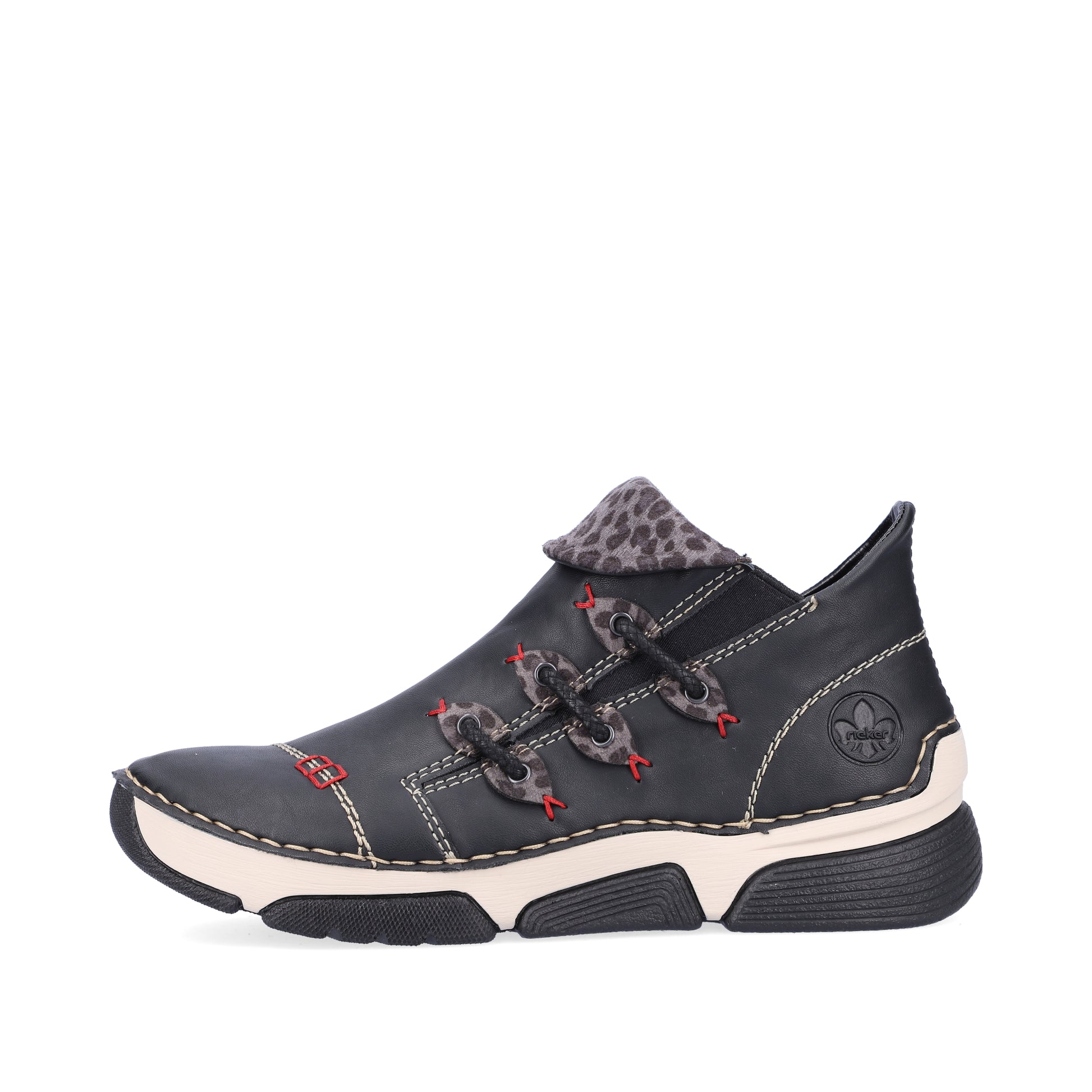 Black Zip Boots for Women | Rieker 45983-00
