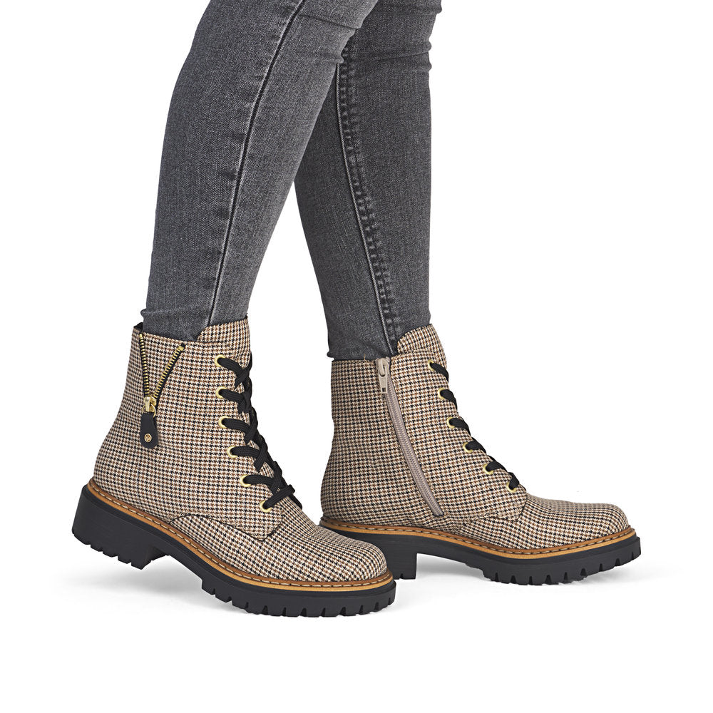 Women's Biker Boots Boot - Beige | 72617-60