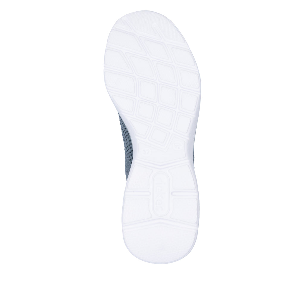 Blue Elasticated Shoes for Women | Rieker M5072-10