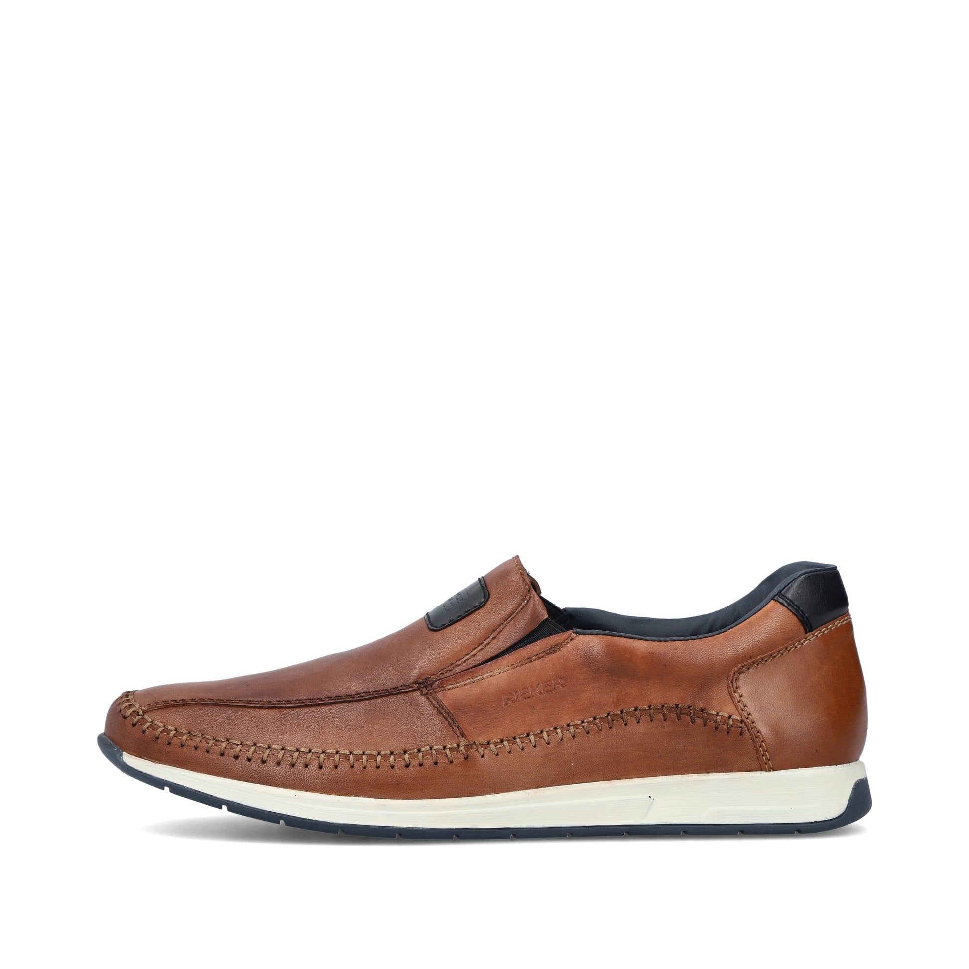 Brown Elasticated Shoes for Men | Rieker 11962-25