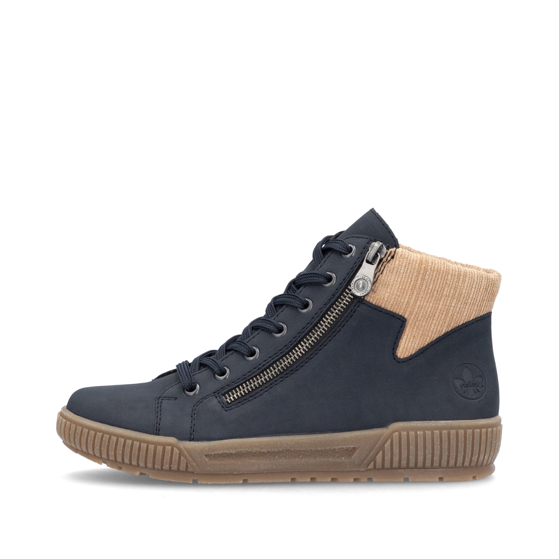 Blue Zip Boots for Women | Rieker N0709-15