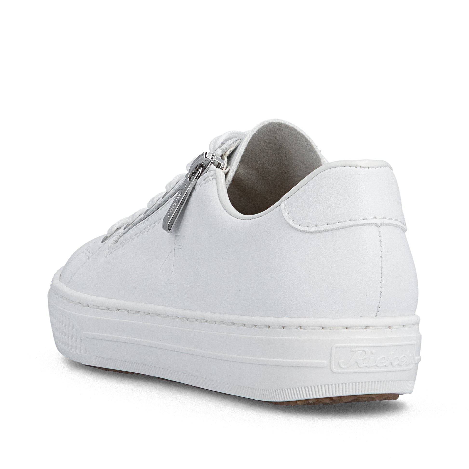 White Zip Shoes for Women | Rieker L59L1-83