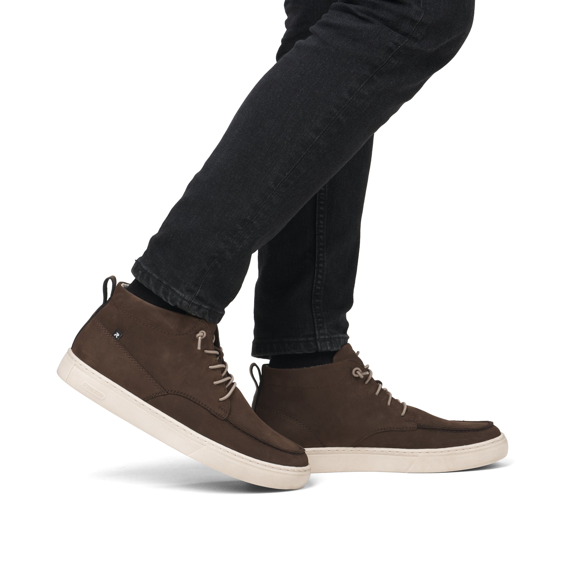 Brown Elasticated Boots for Men | Rieker Sport U0770-25