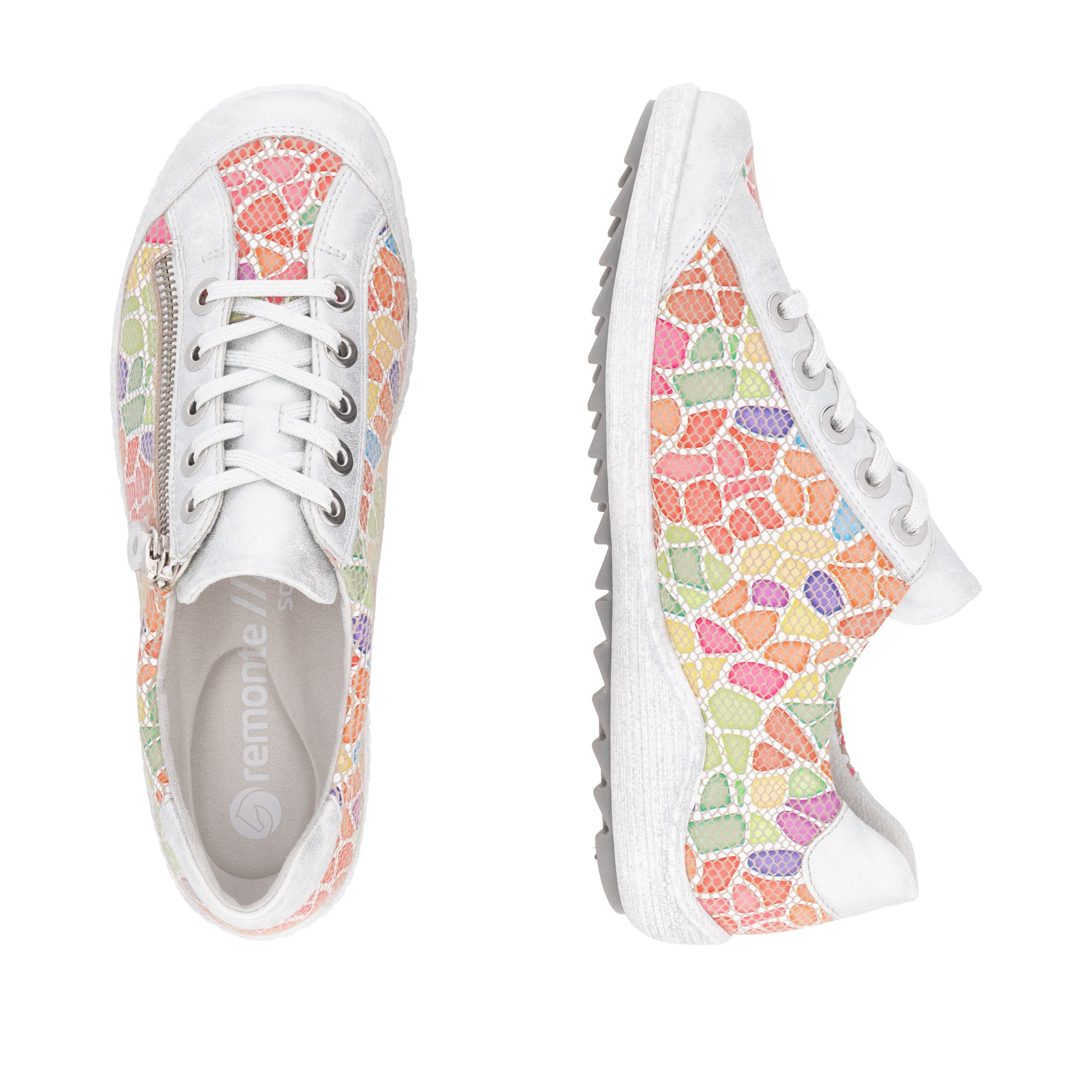 Multi Zip Shoes for Women | Remonte R1402-97