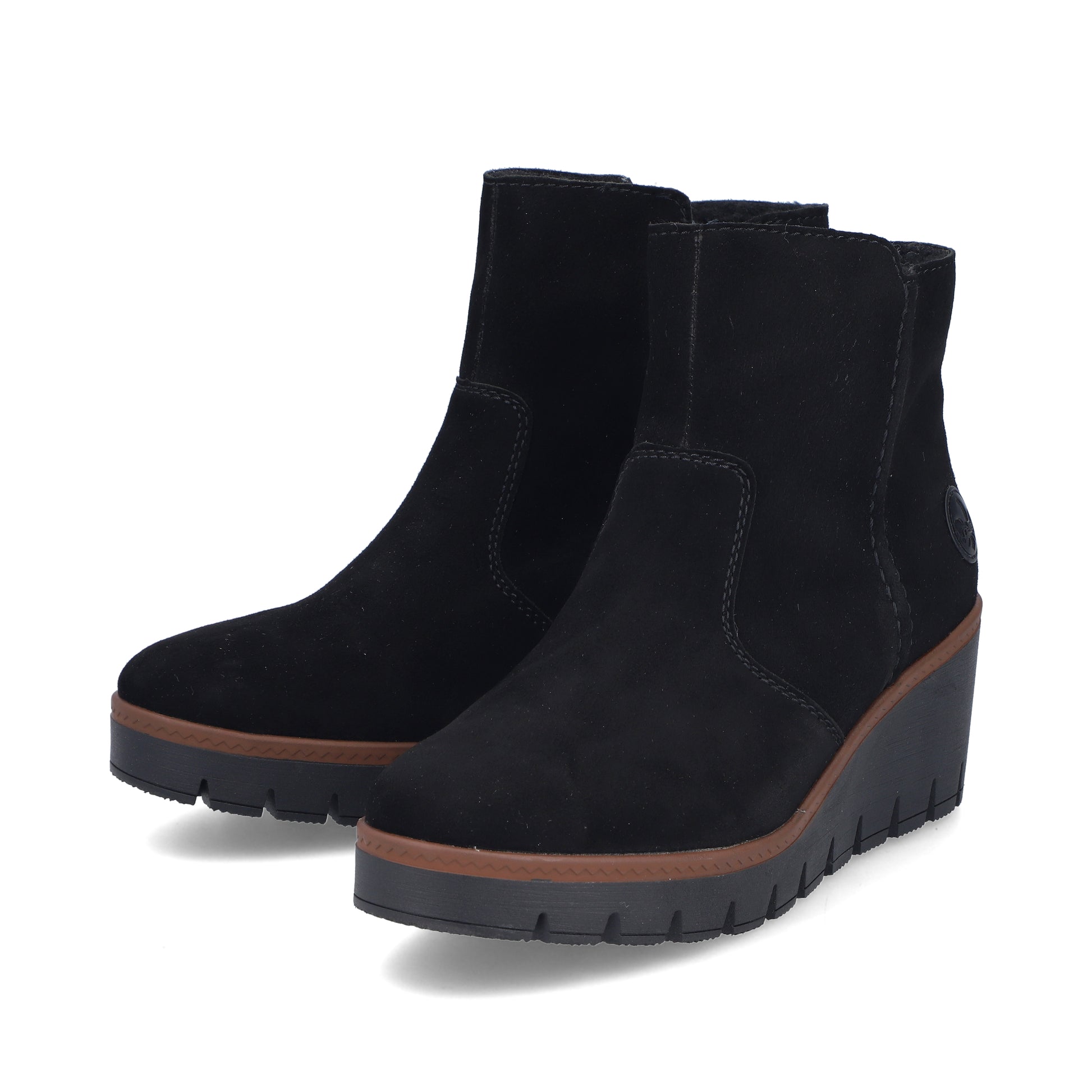 Black Zip Boots for Women | Rieker Y5065-00