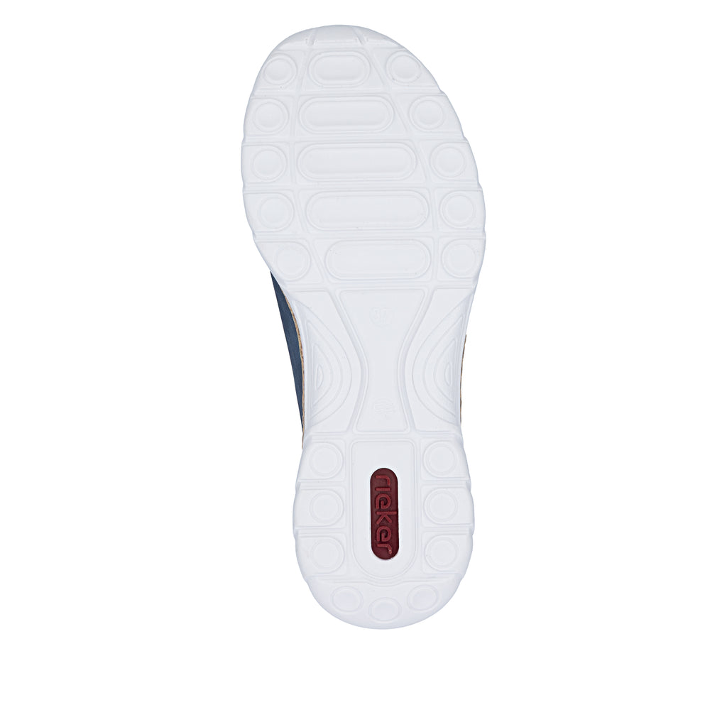 Blue Elasticated Shoes for Women | Rieker N42T0-14