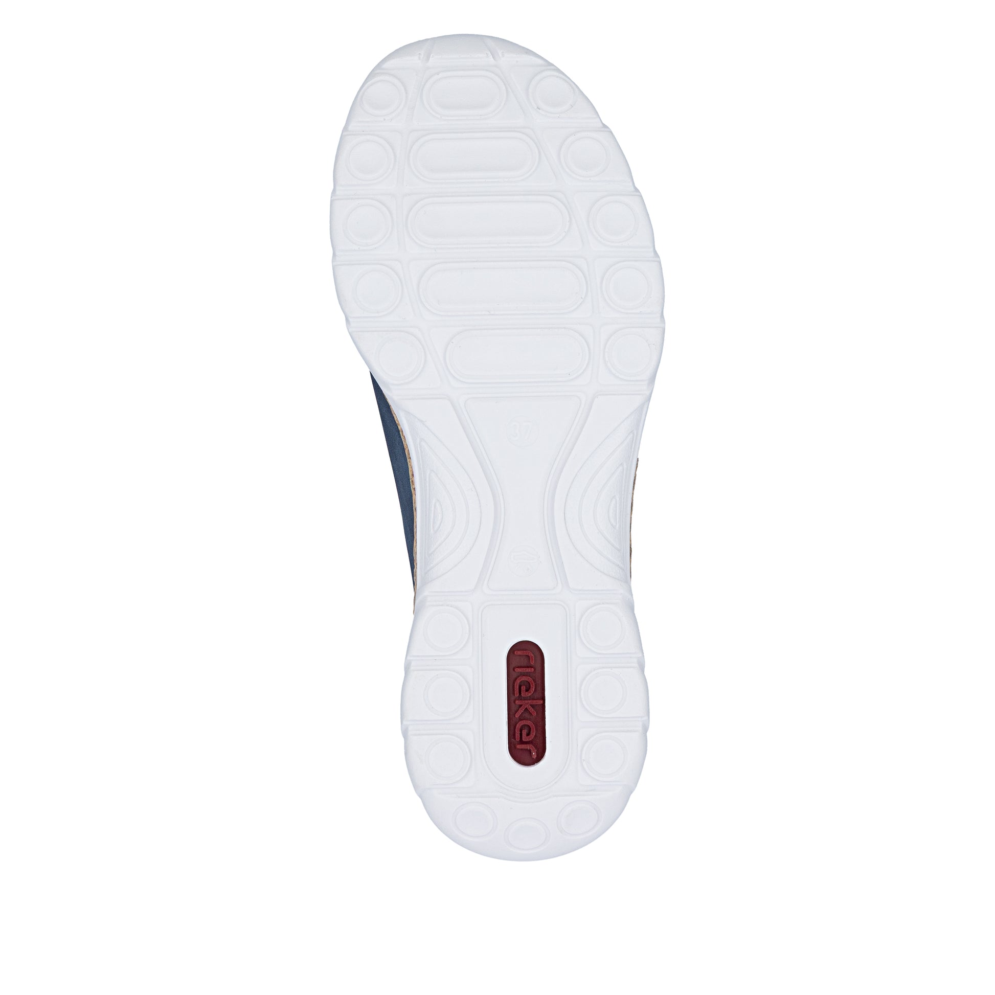 Blue Elasticated Shoes for Women | Rieker N42T0-14