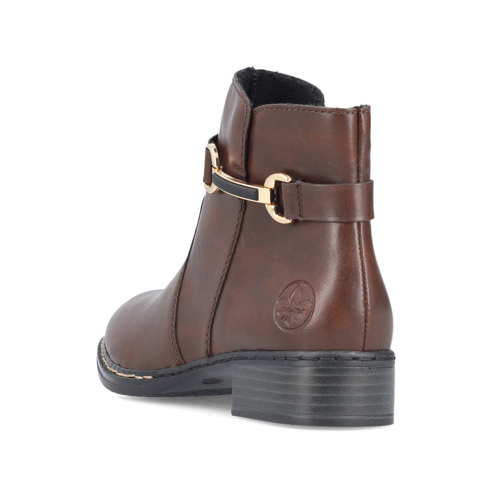 Women's Ankle Boot - Brown | 73487-25