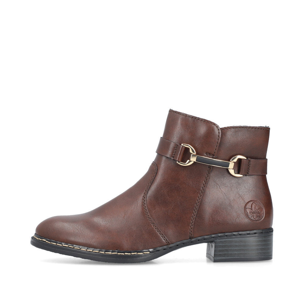 Women's Ankle Boot - Brown | 73487-25