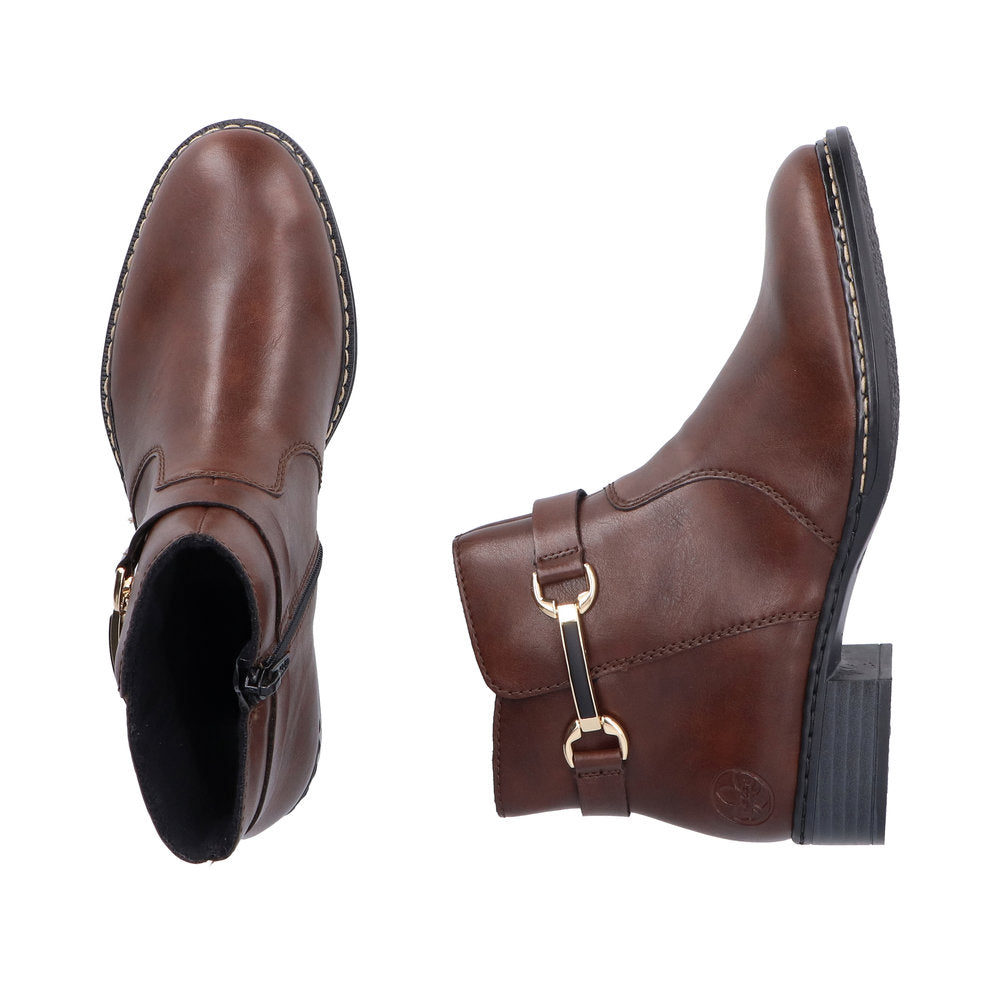 Women's Ankle Boot - Brown | 73487-25