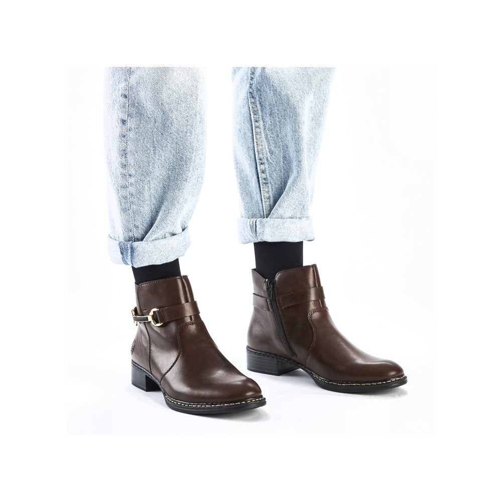 Women's Ankle Boot - Brown | 73487-25