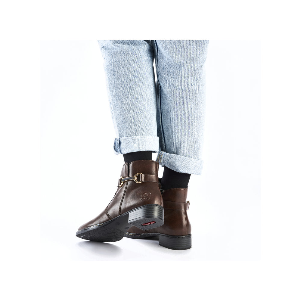 Women's Ankle Boot - Brown | 73487-25