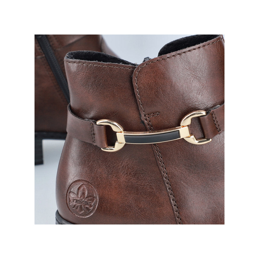 Women's Ankle Boot - Brown | 73487-25