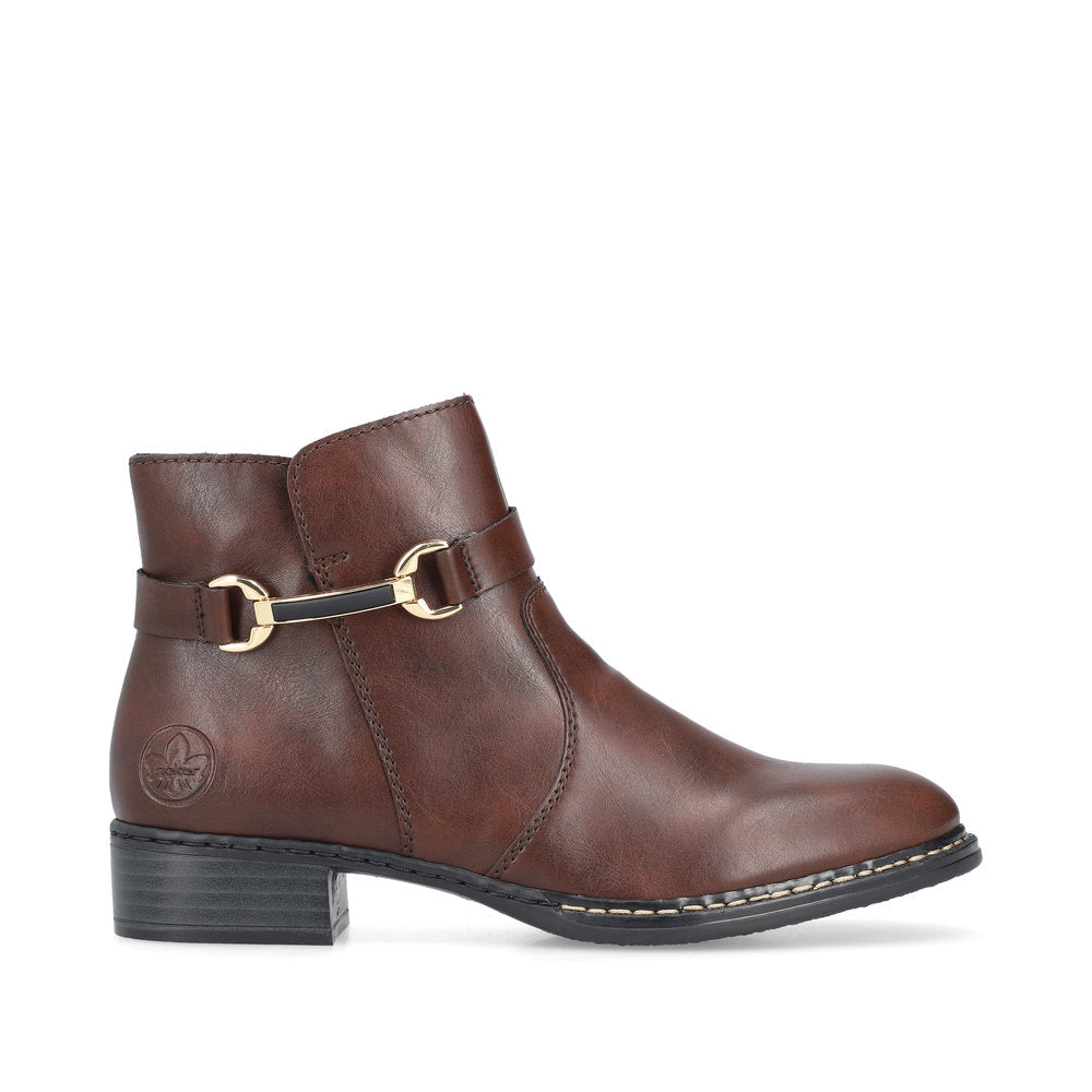 Women's Ankle Boot - Brown | 73487-25
