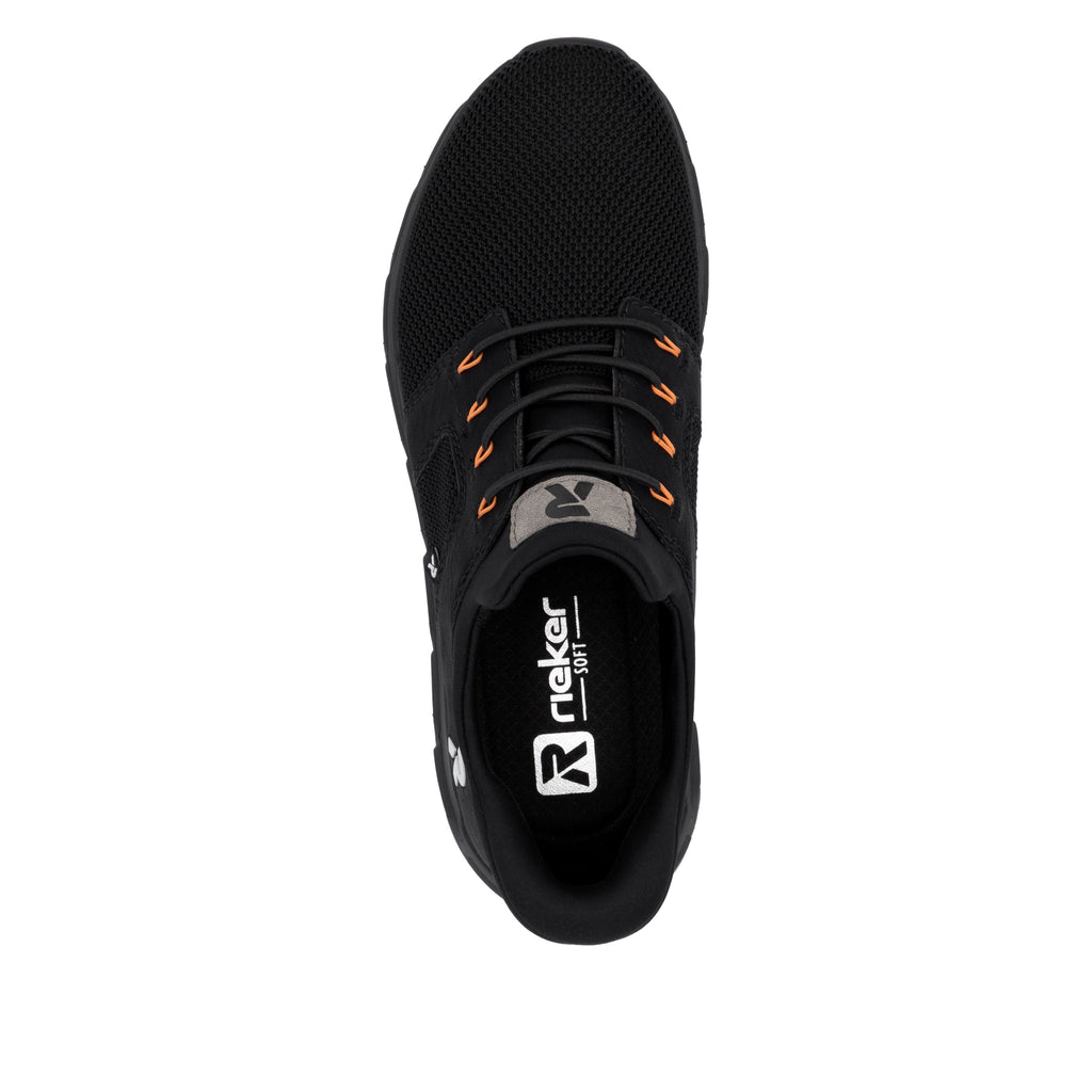 Black Elasticated Shoes for Women | Rieker M9050-00