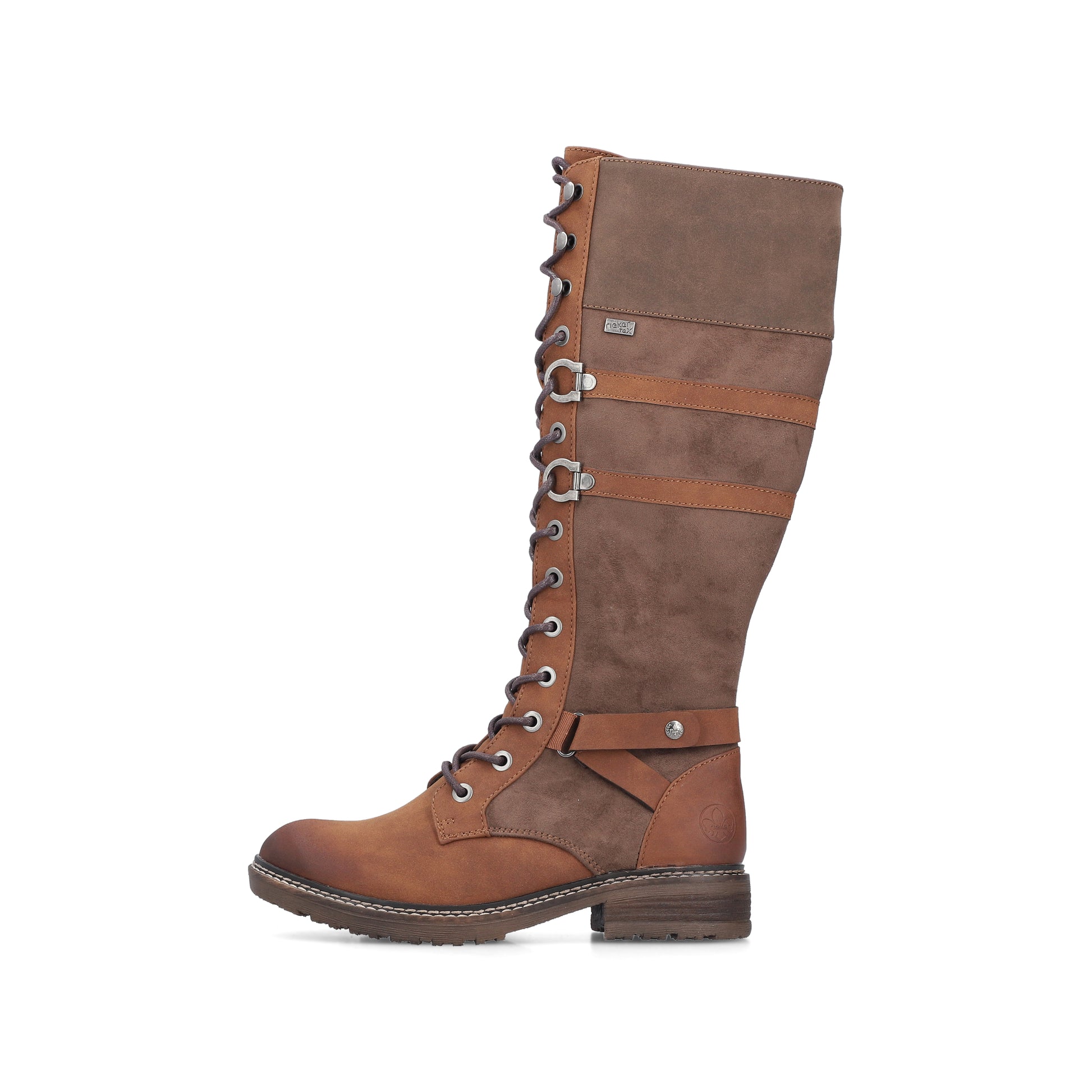 Brown Zip Boots for Women | Rieker 94732-25