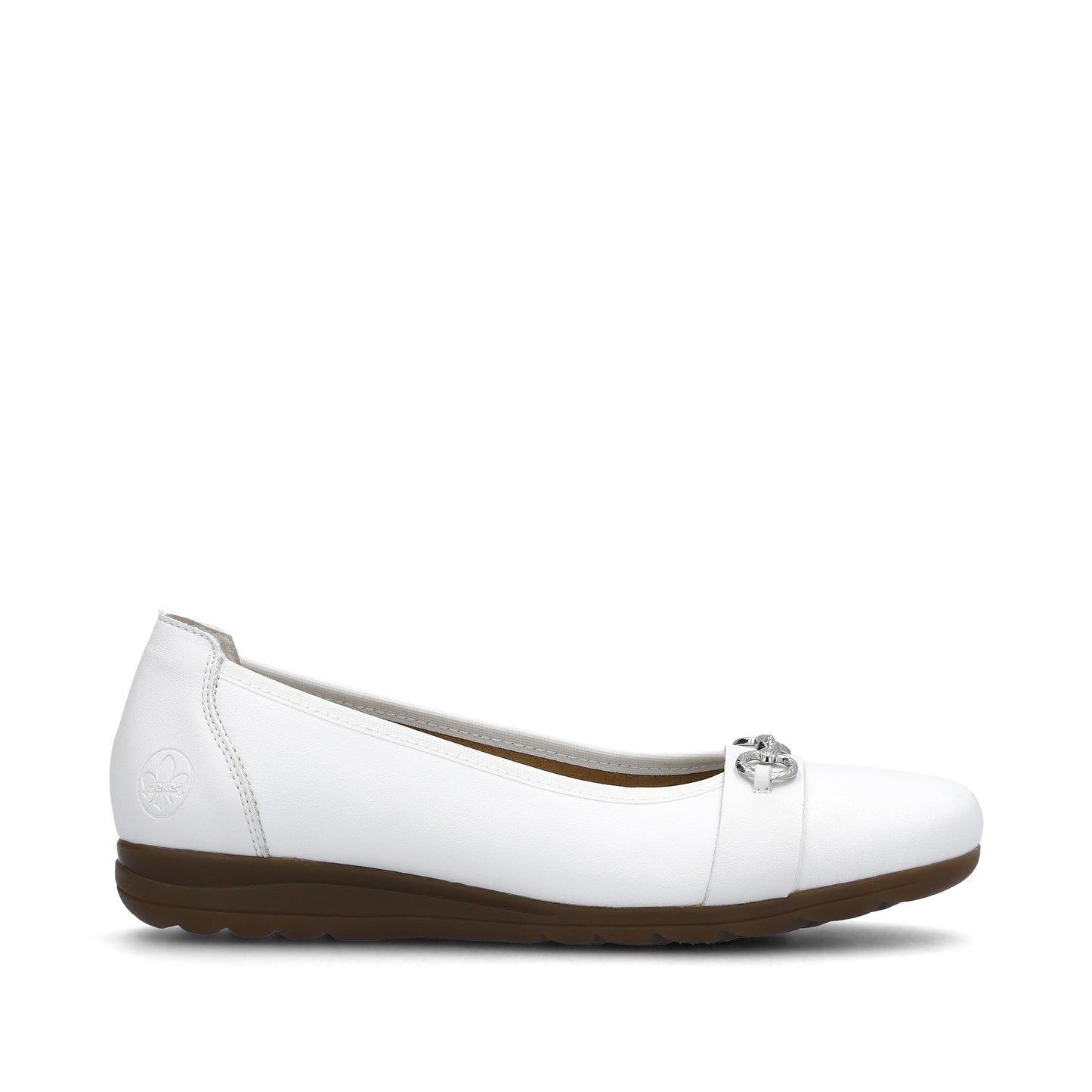 Rieker Woman's Shoes - White | L9360-80