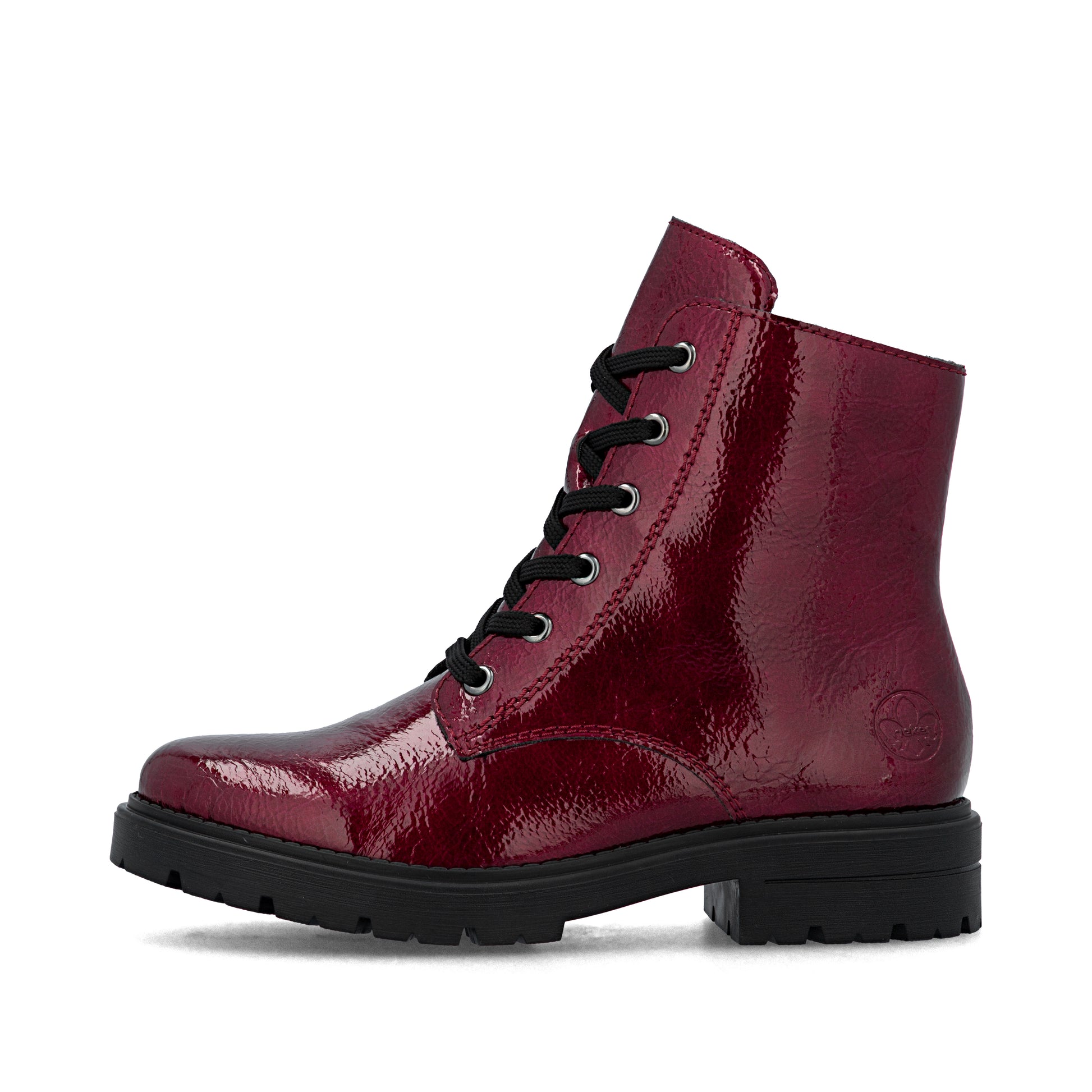 Red Zip Boots for Women | Rieker Z2841-33