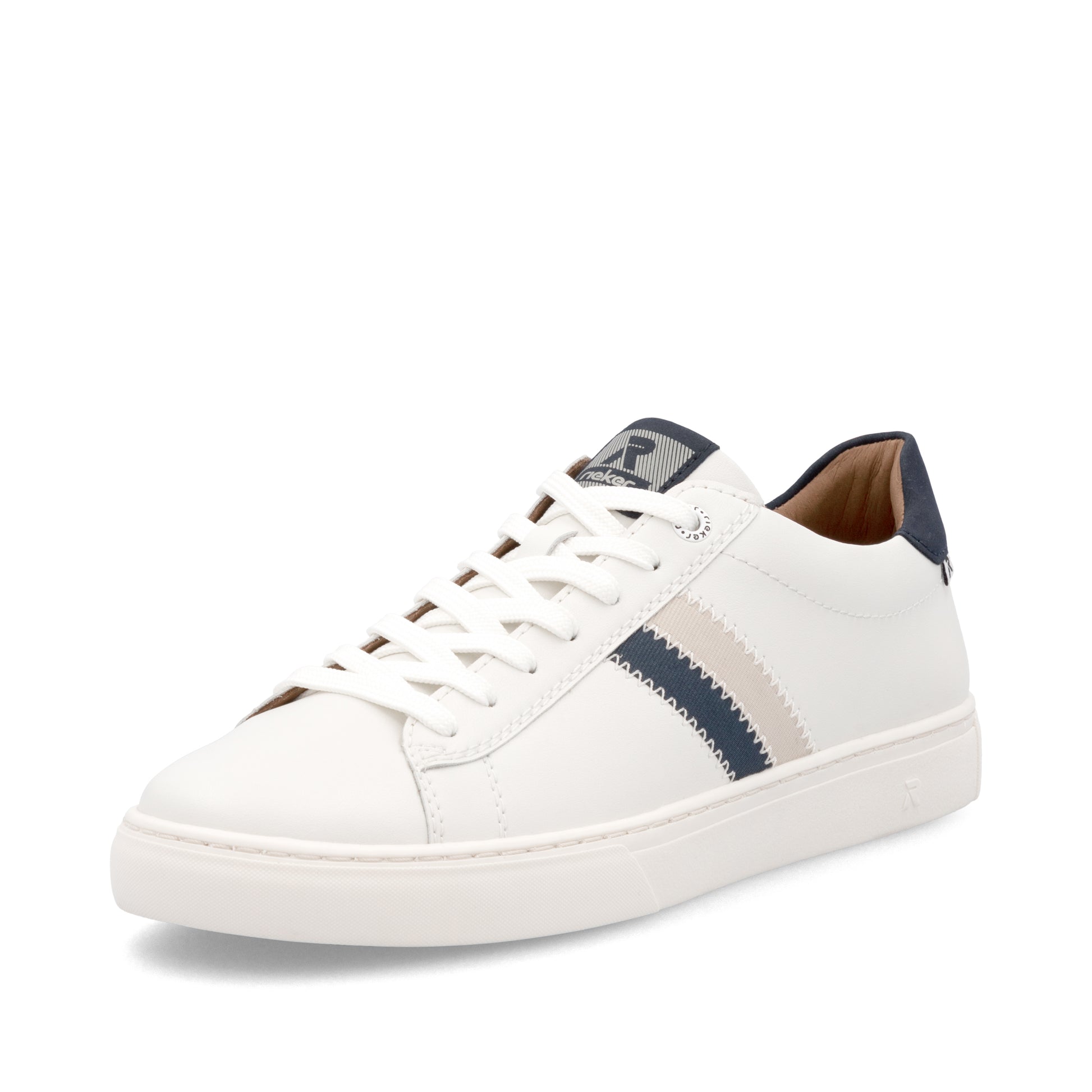White Elasticated Shoes for Men | Rieker U0705-80