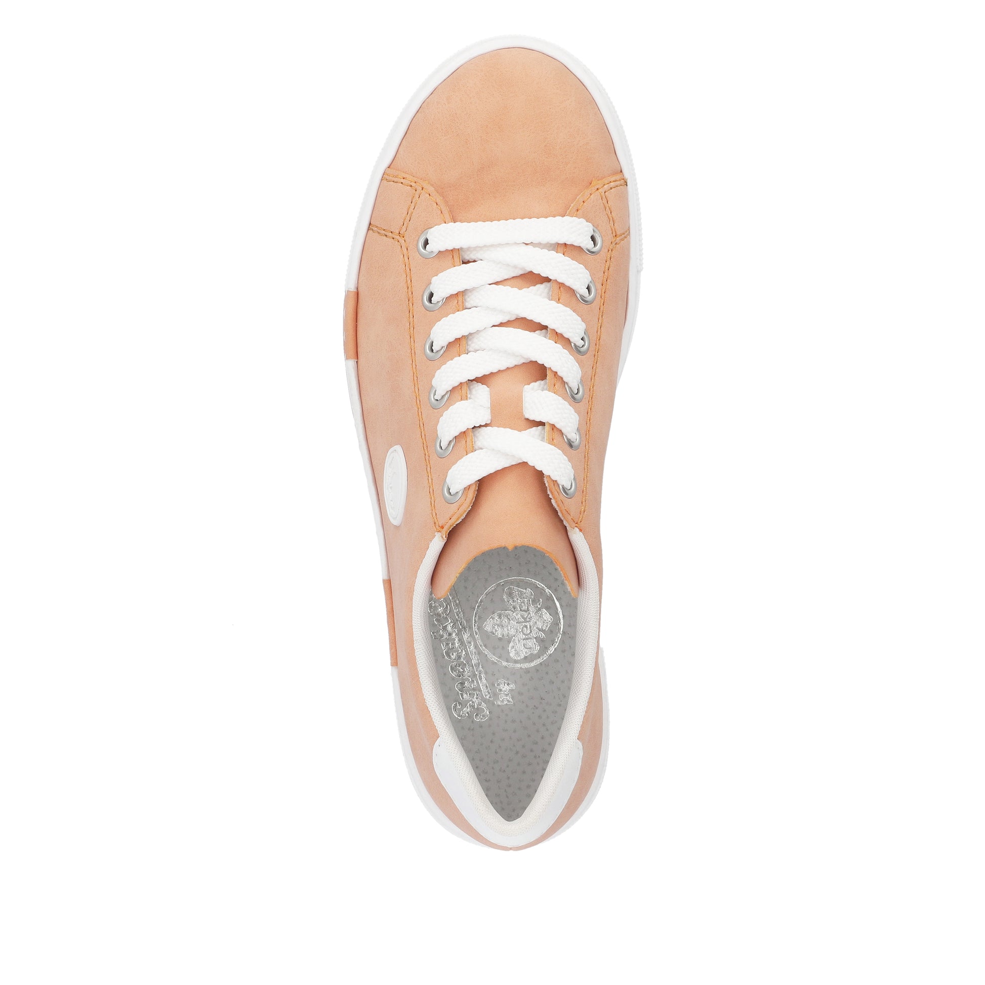 Orange Lace-Up Shoes for Women | Rieker N49W1-38