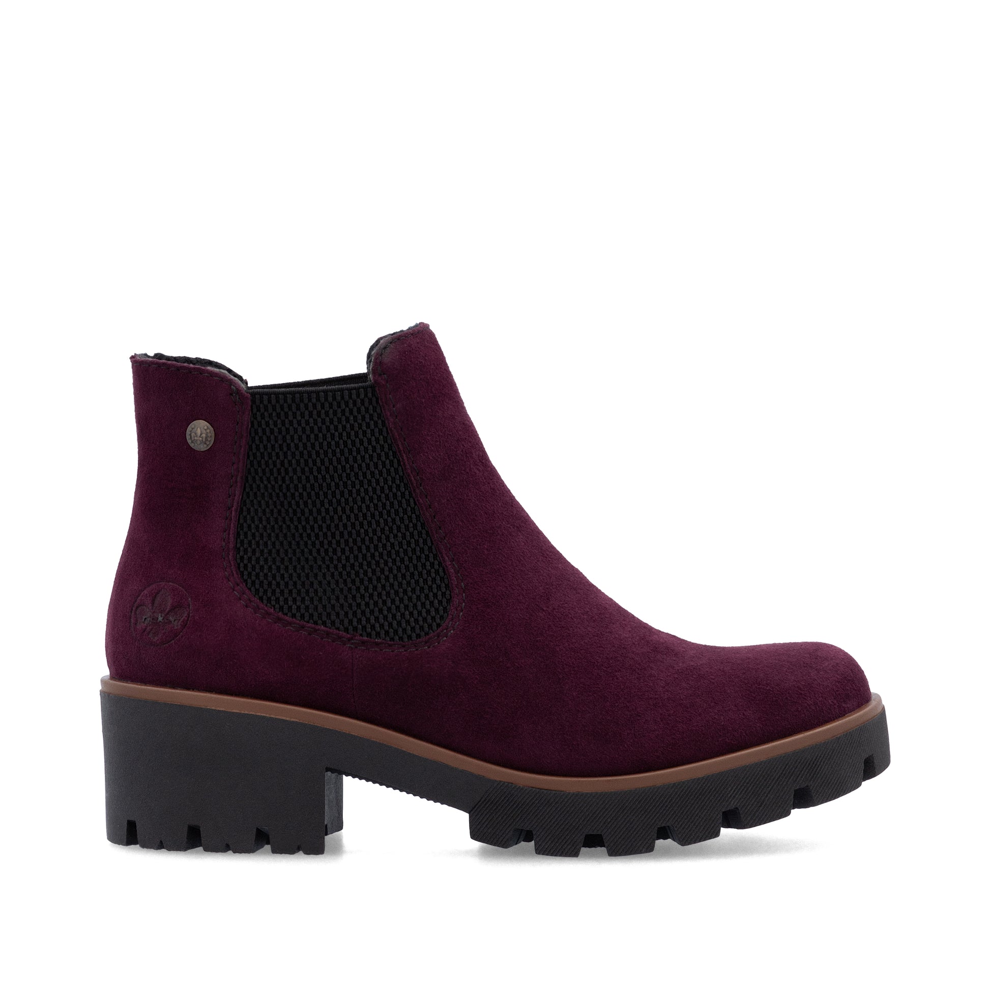 Red Elasticated Boots for Women | Rieker 79265-30